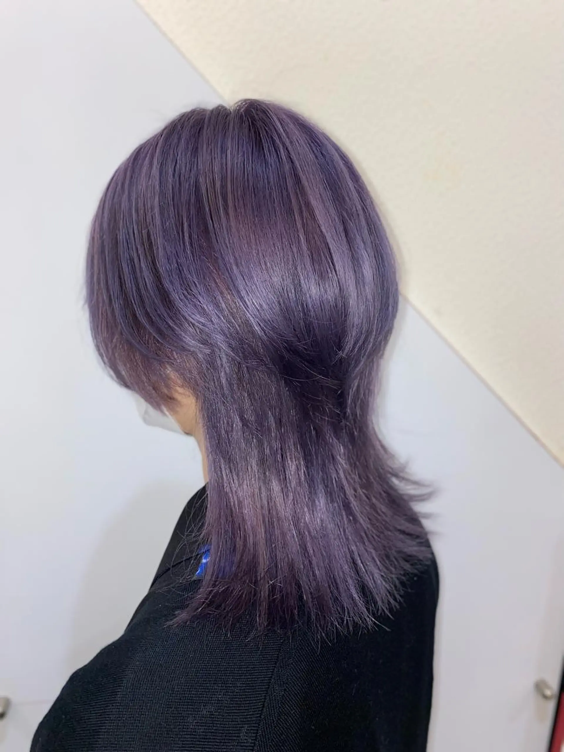 ミディアム ヘアカラー ゆぴ☾‪/推しカラー /ハイトーンのヘアスタイル