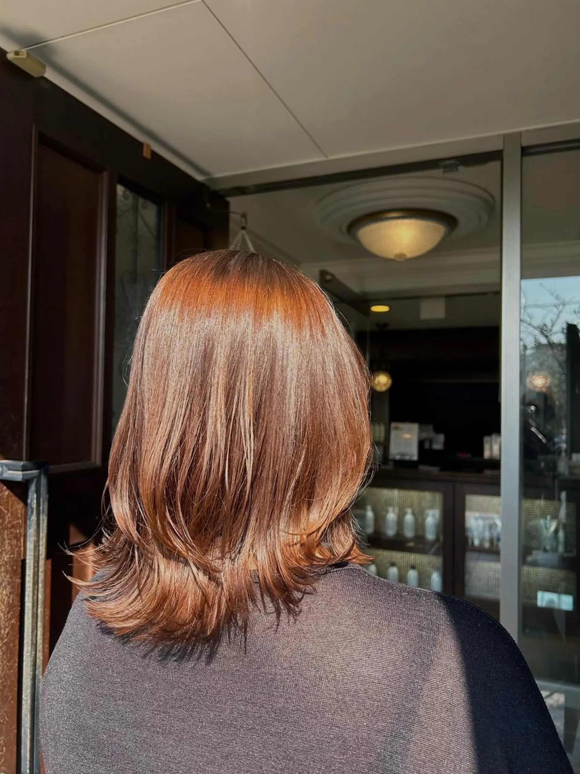 ミディアム カット hair make apt mocalabel所属・apt オクムラのヘアスタイル