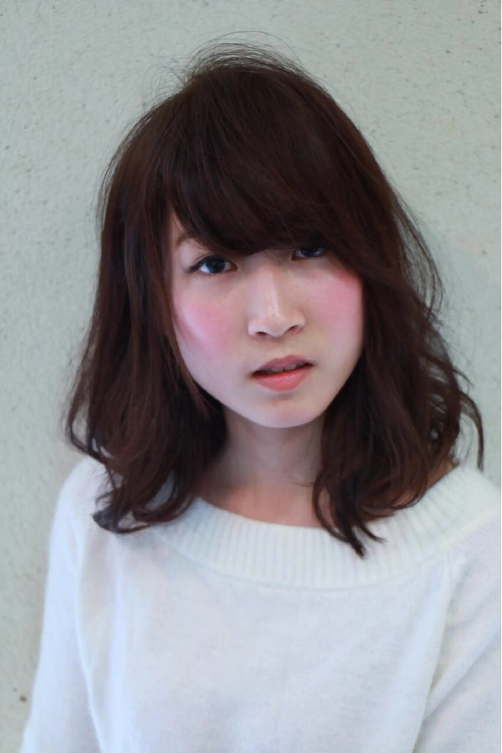 ミディアム 松本 剛成のヘアスタイル