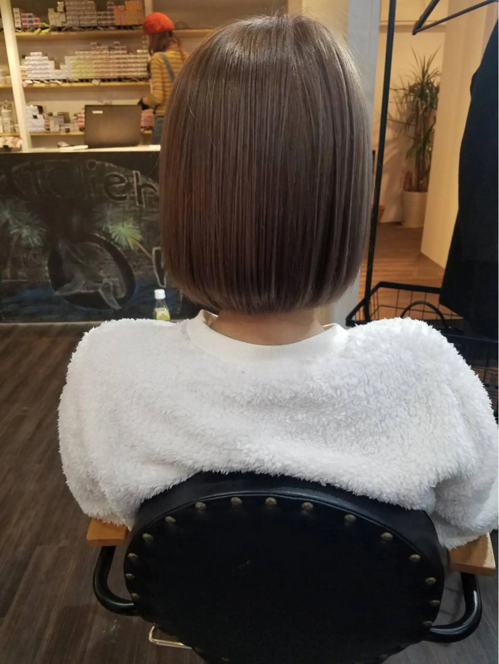 ショート 切りっぱなしボブ ボブ 家田 竜のヘアスタイル