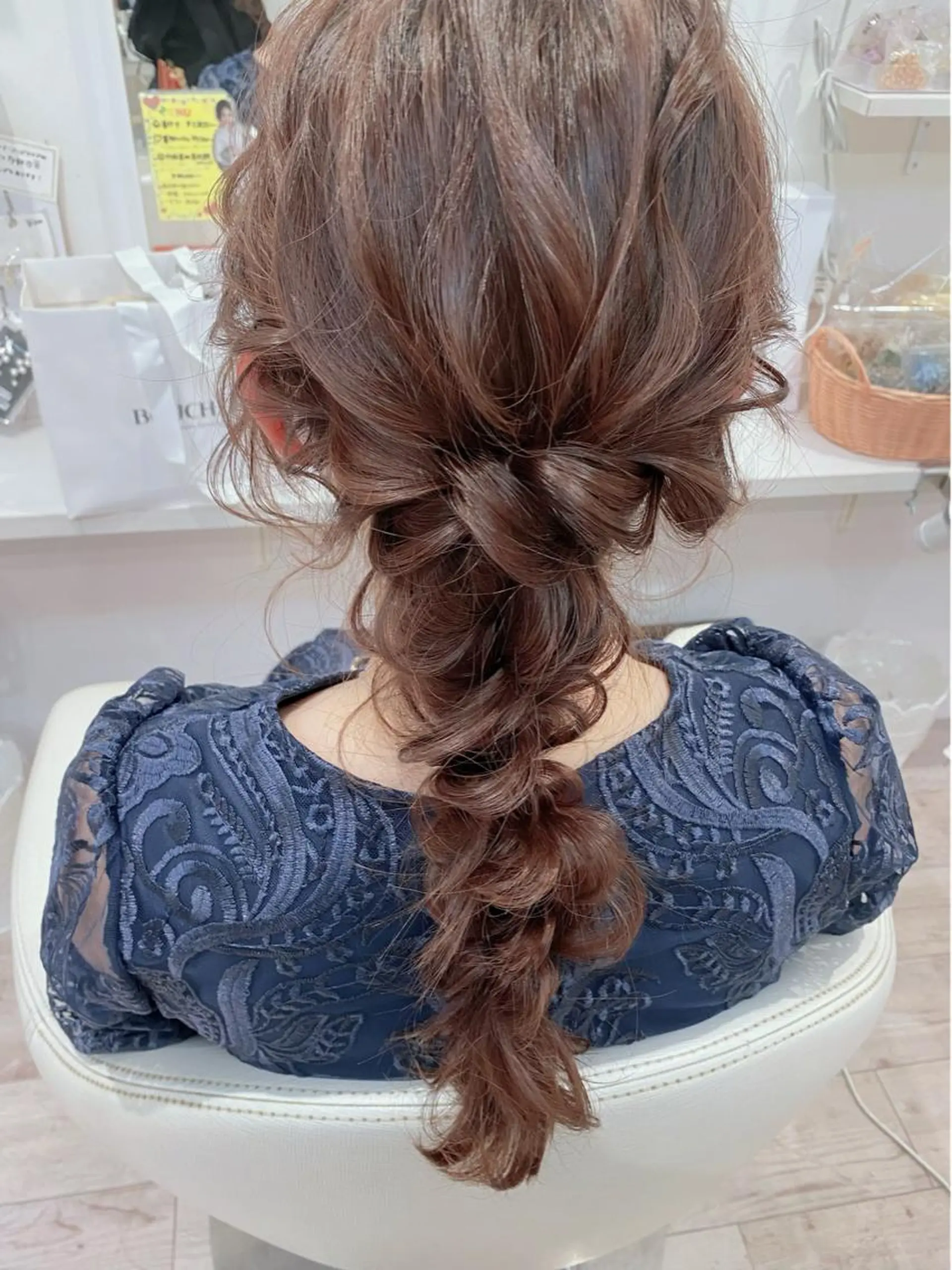 ロング ヘアアレンジ セットサロン      ラフテル所属・大阪/ヘアアレンジ /似合わせset💐のヘアスタイル