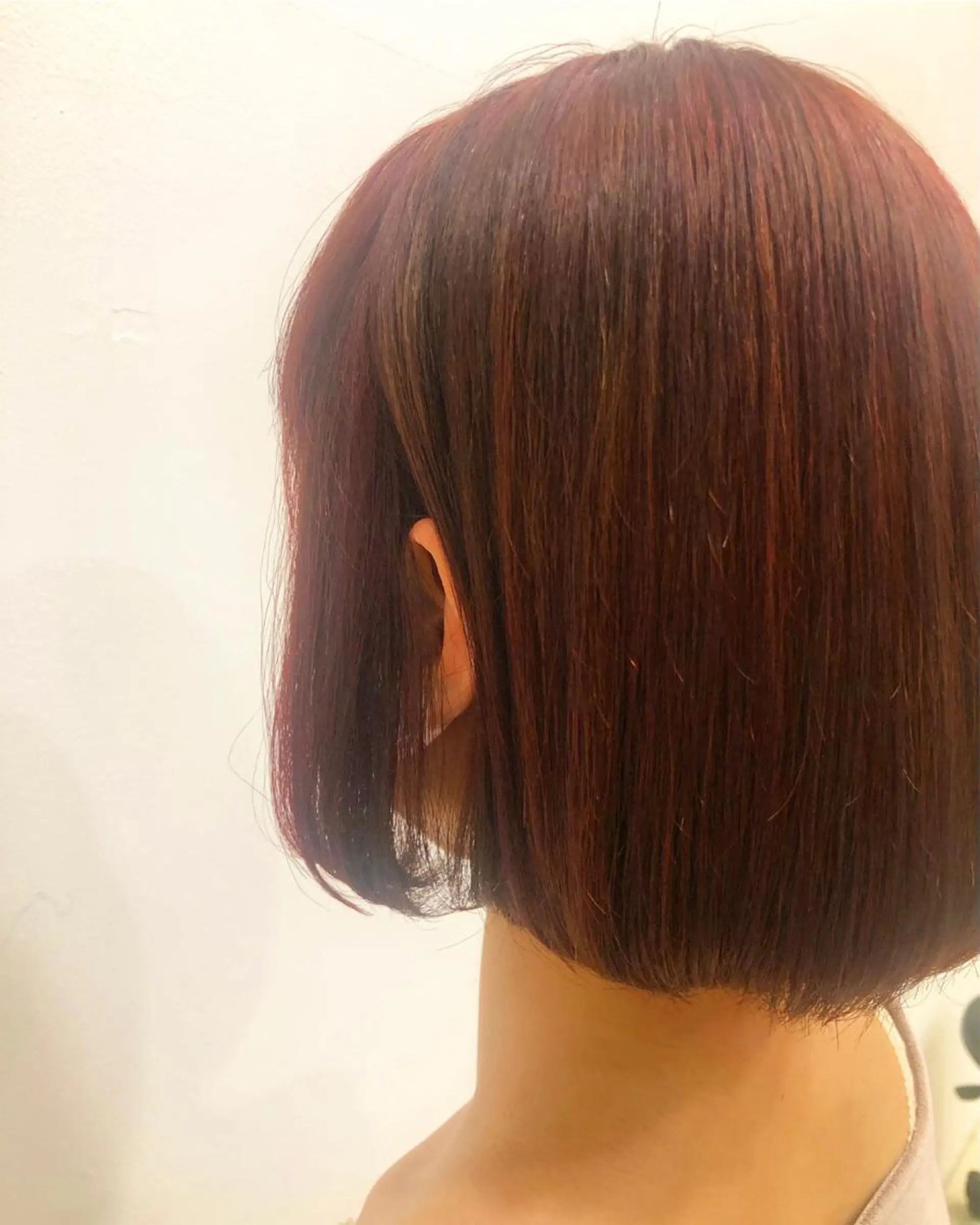 カラー 松原 愛莉のヘアスタイル