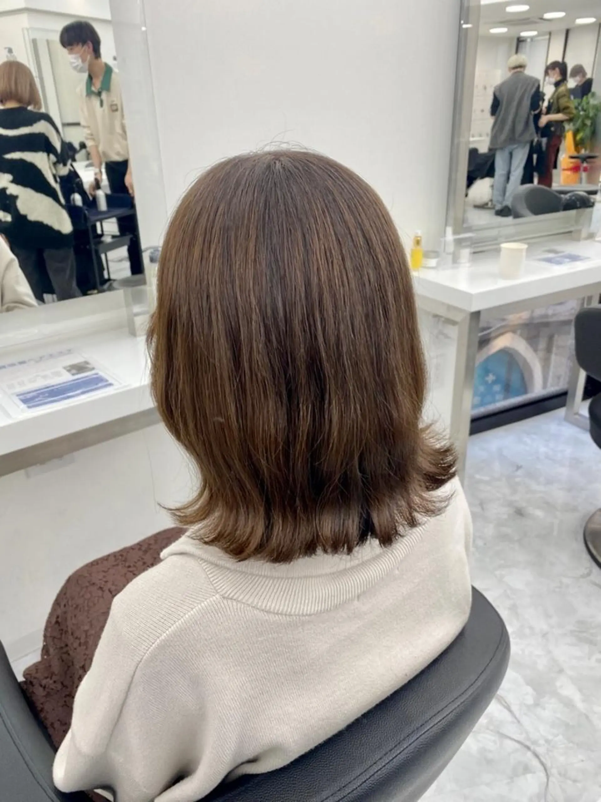 カラー 透明感くすみカラー 🩶カナタ🩶のヘアスタイル