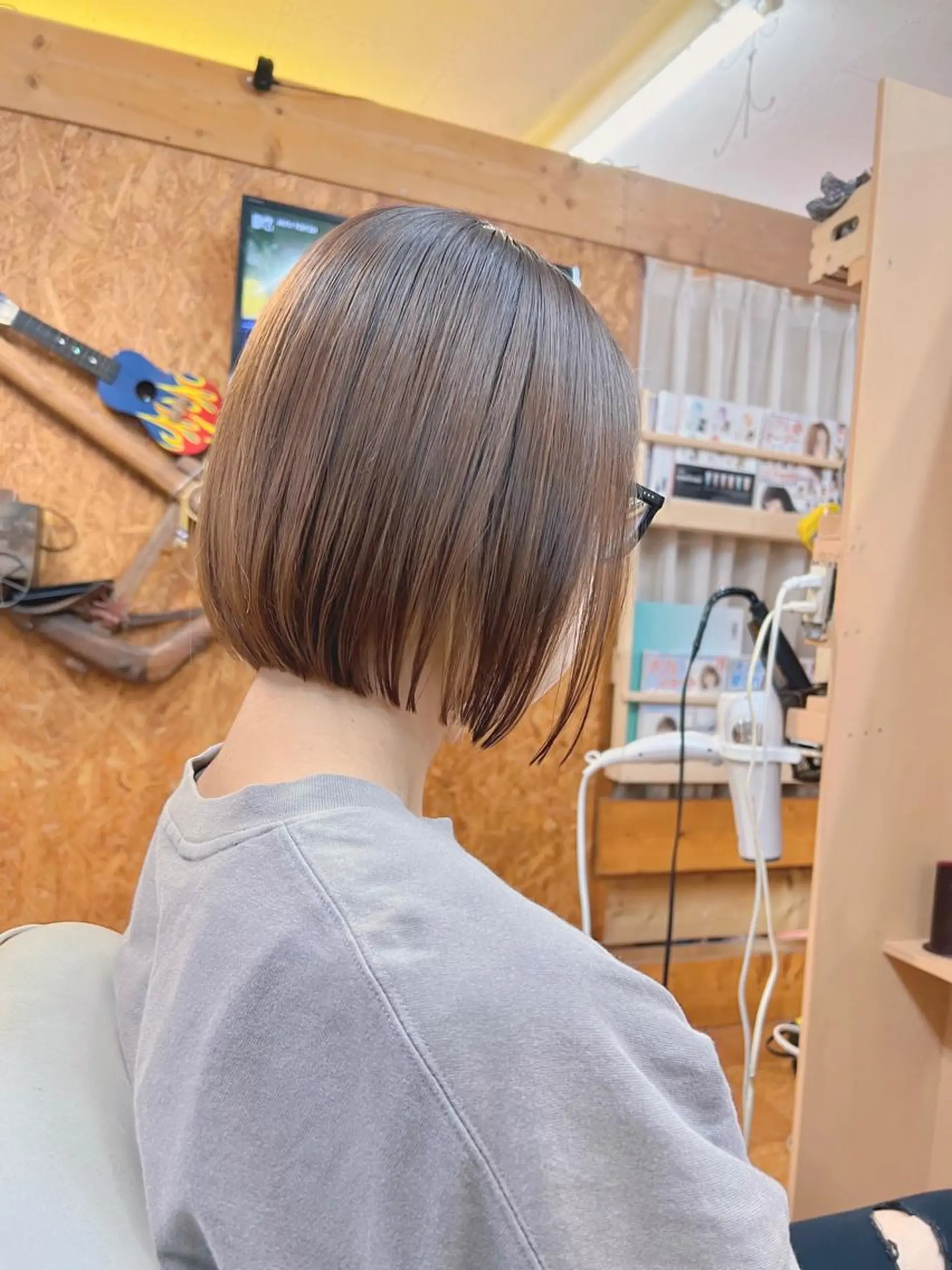 ショート パーマ カット 縮毛矯正 トリートメント リバティークルー初石店所属・ボブ/レイヤー/美髪 矯正/澁谷礼一のヘアスタイル