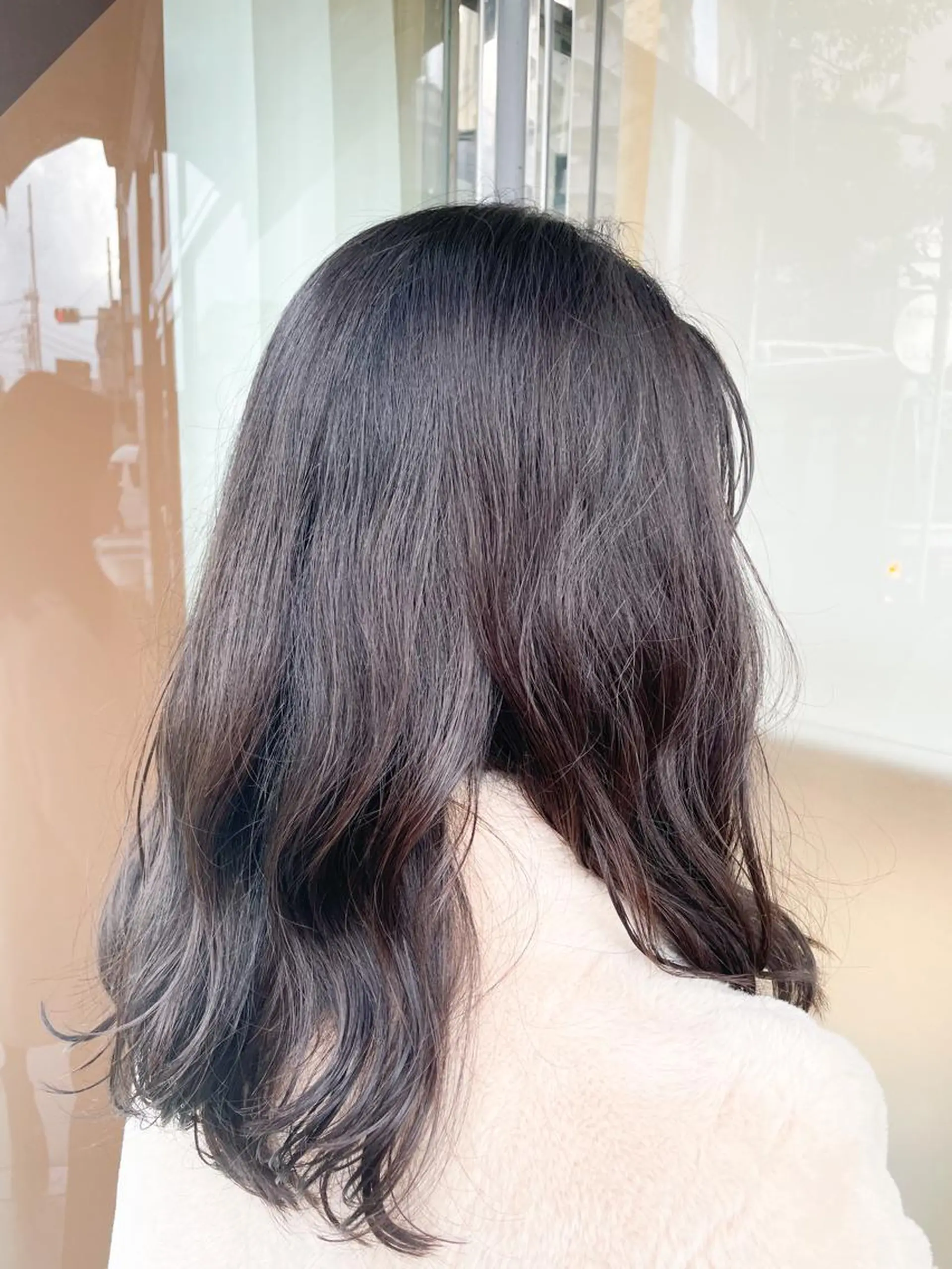 セミロング Aujuaソムリエ/ HARUNO/艶髪のヘアスタイル