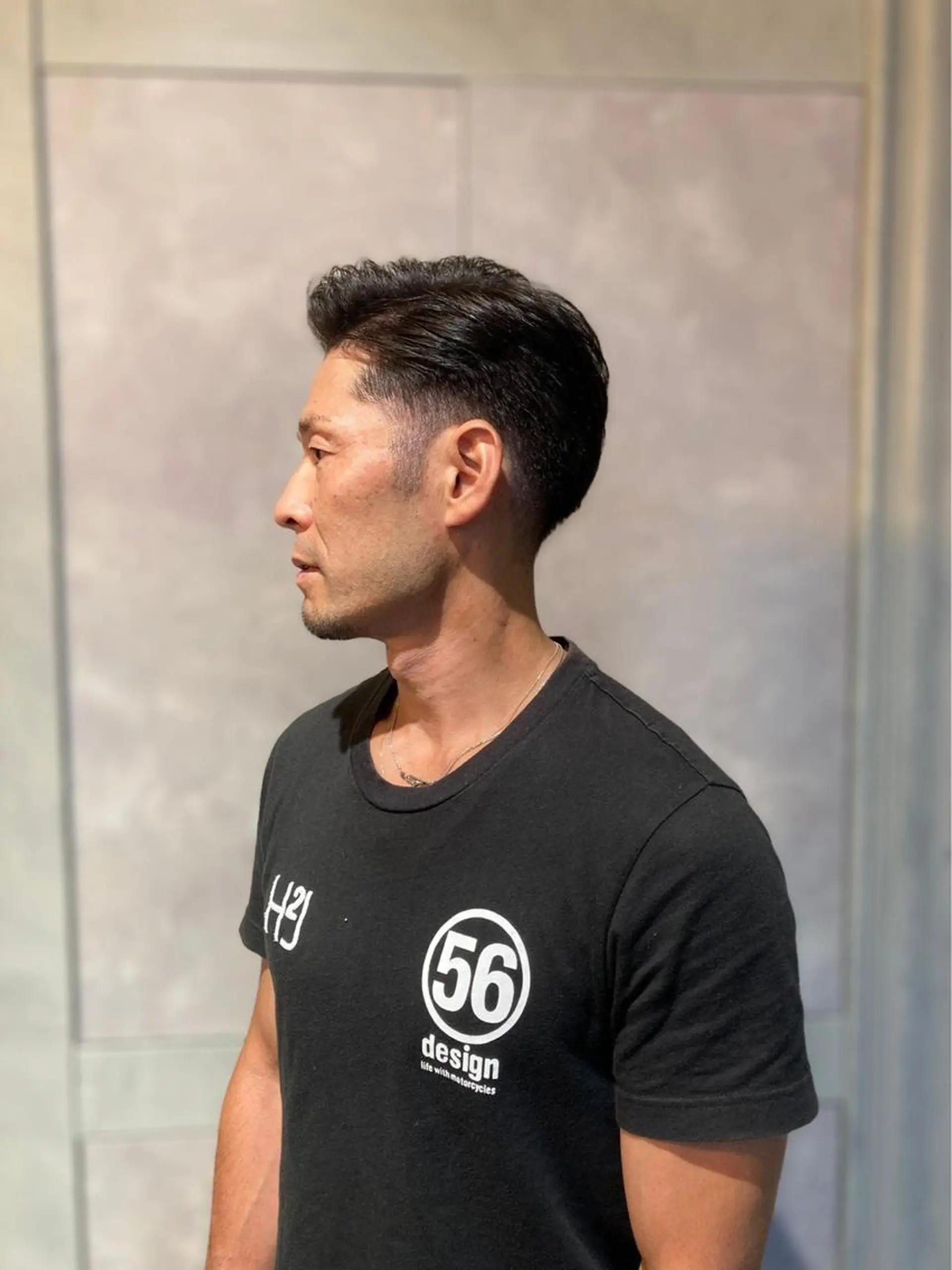 ショート メンズ フェードカット カット BRAIDS💎愛子 大人ハイライト💎のヘアスタイル