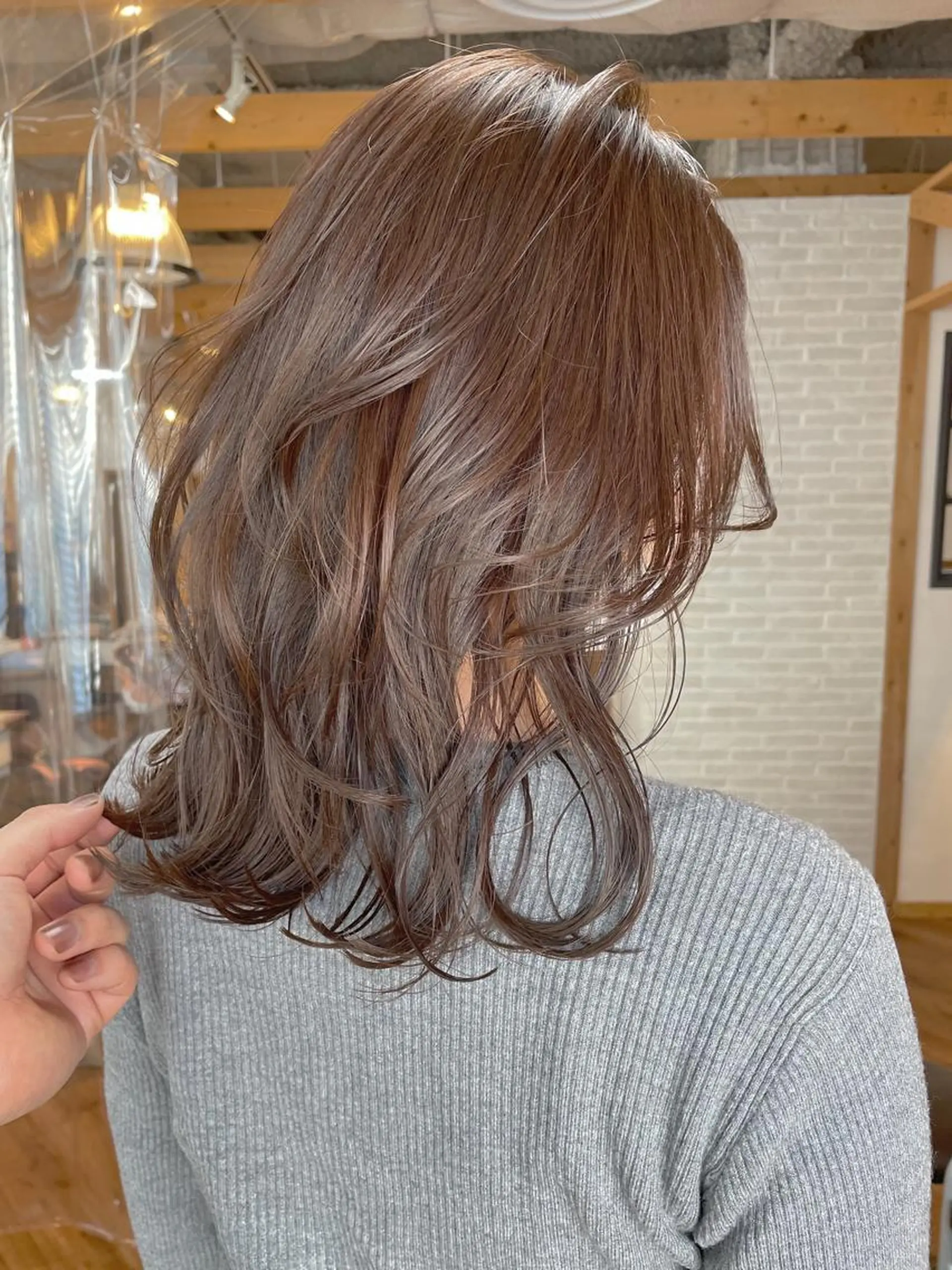 セミロング hair salon Ranun髪質改善のヘアスタイル