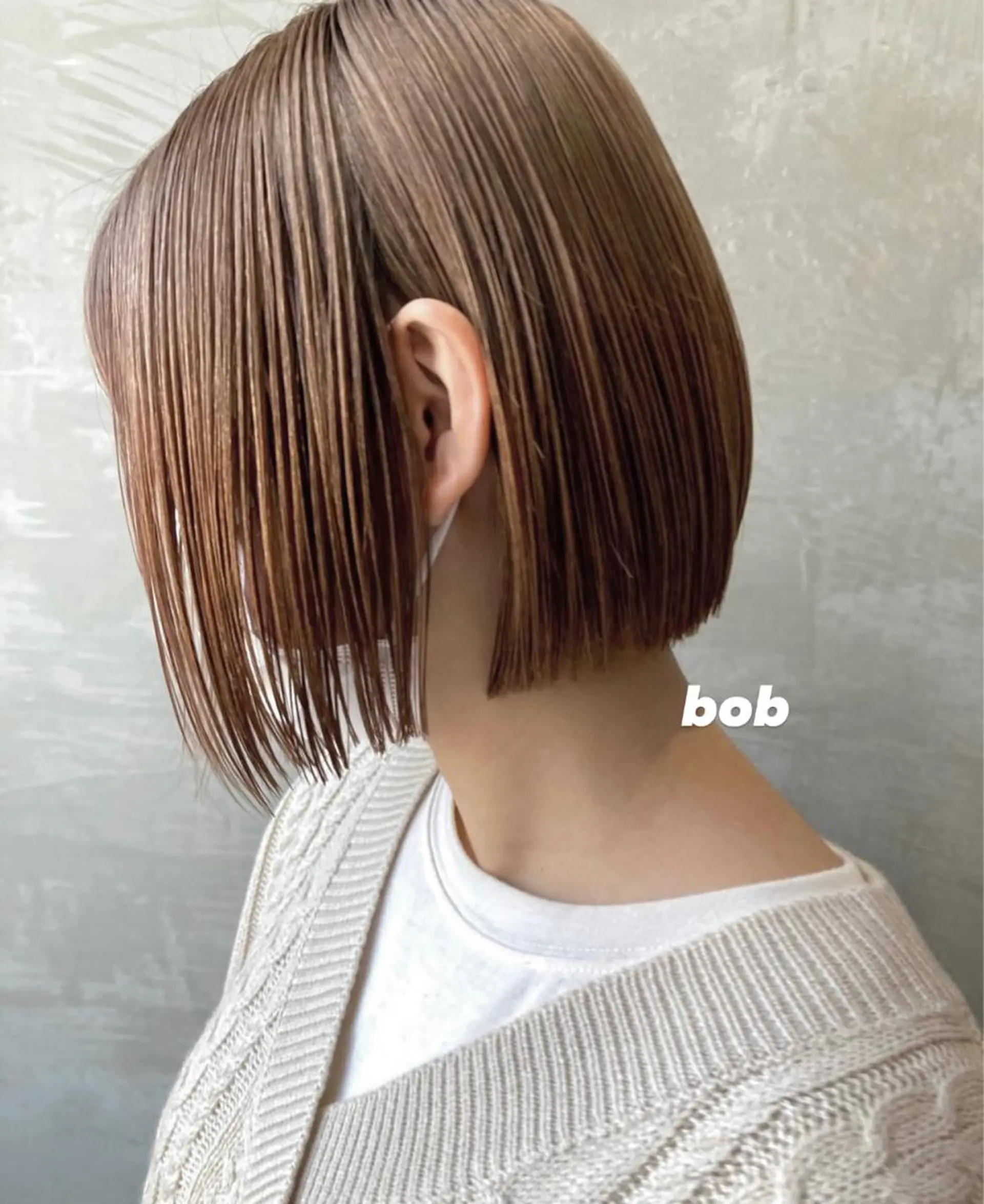 ショート 切りっぱなしボブ ボブ カット ヘアカラー トリートメント HAVANA MIZUKIのヘアスタイル