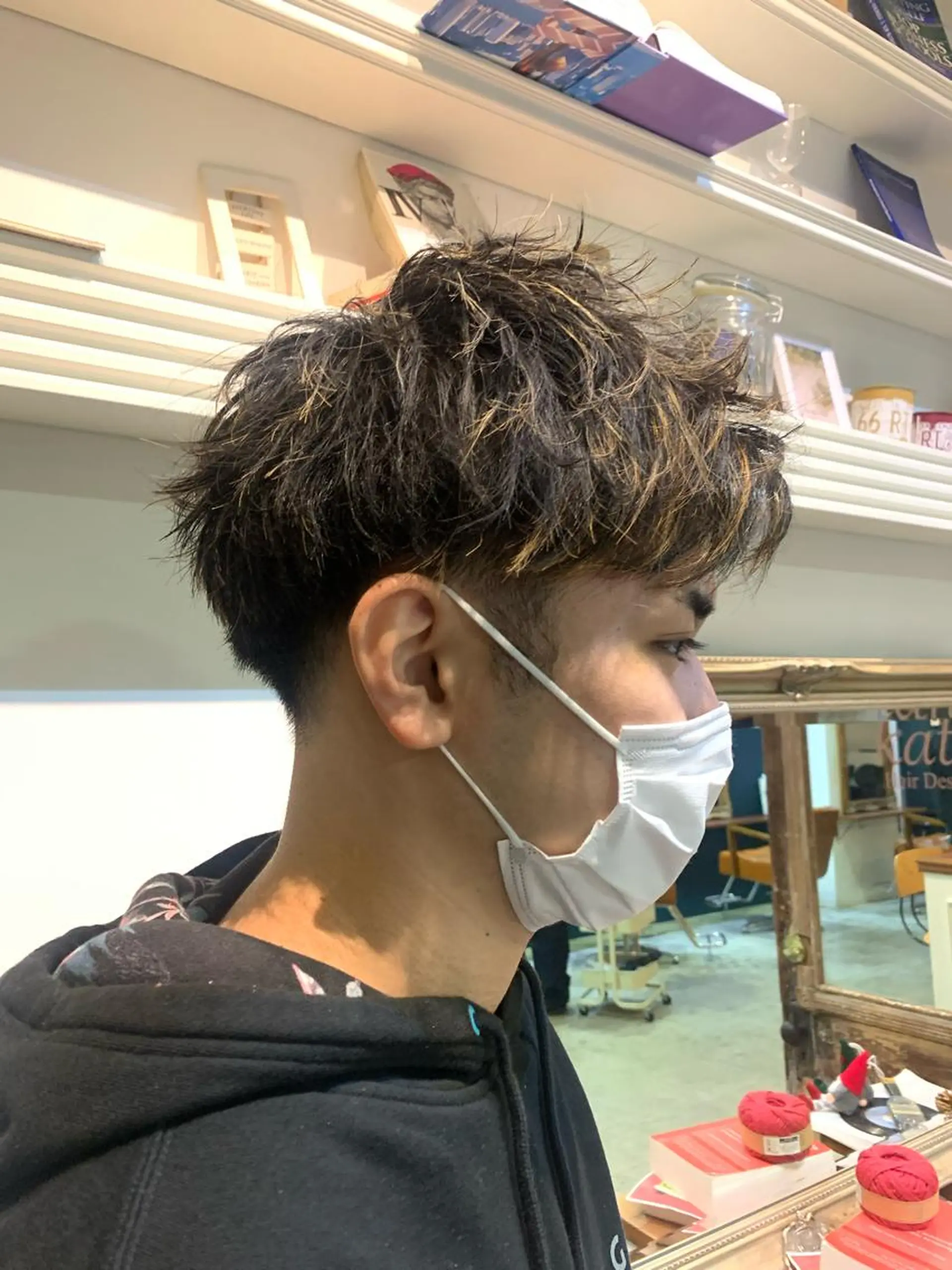 ショート カラー ヘアアレンジ ショートヘア カット 大宮/山口 竣也のヘアスタイル