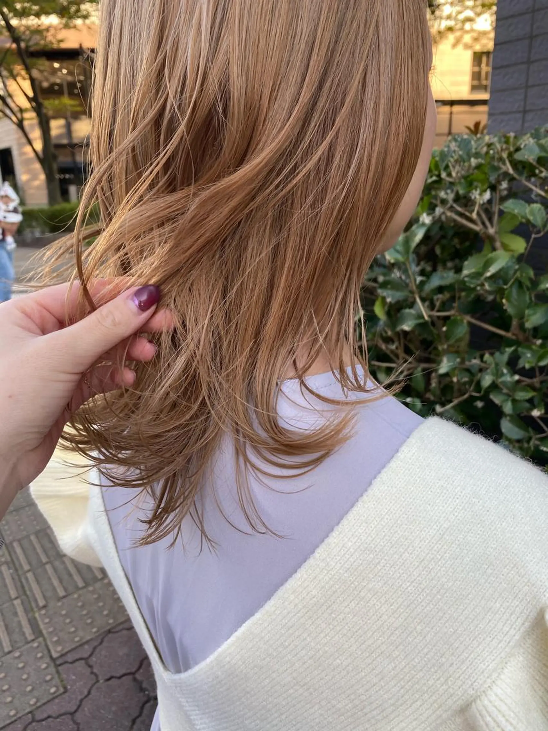 セミロング トリートメント 韓国風ヘア♡ runaのヘアスタイル
