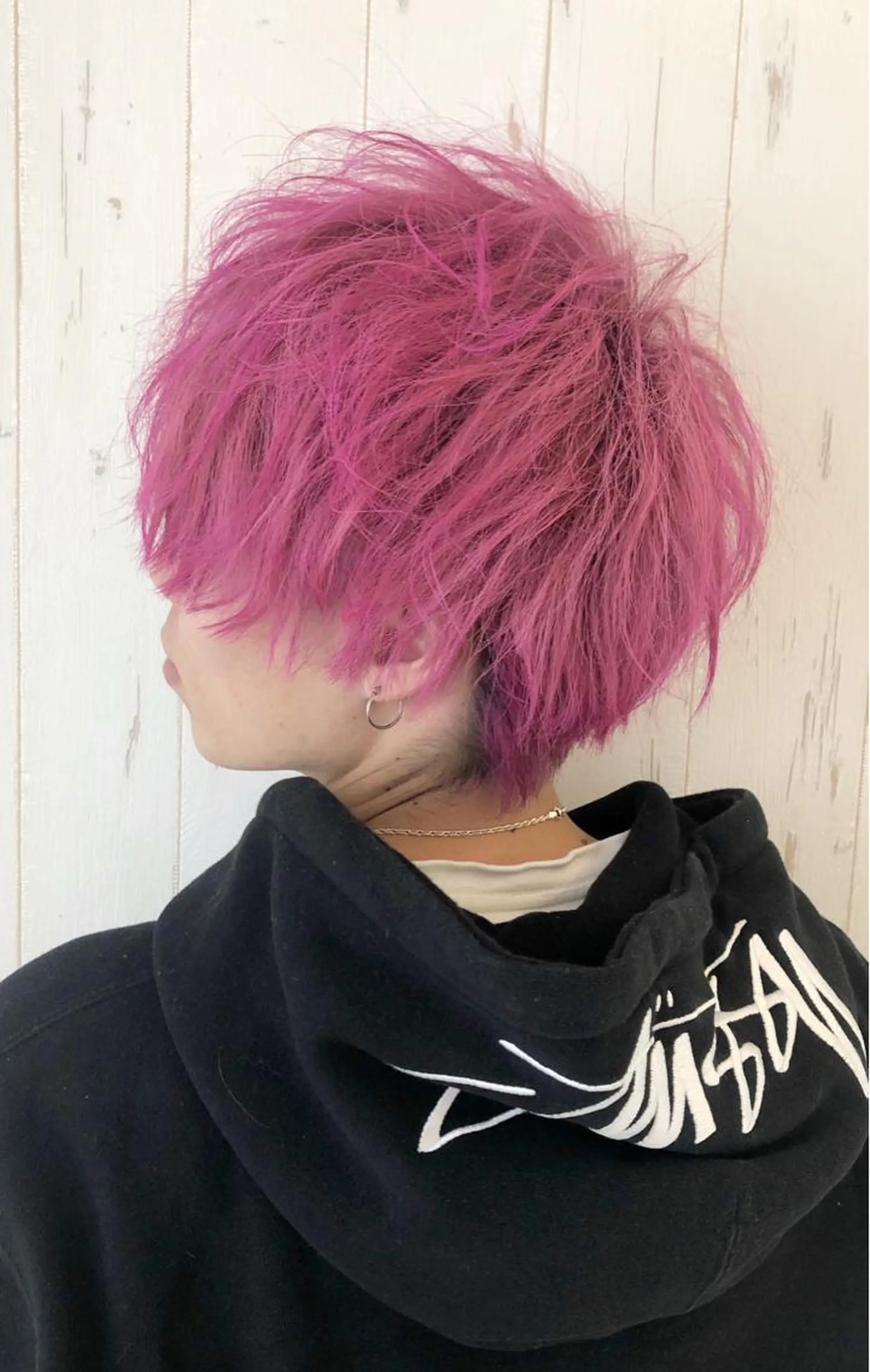 ショート カラー パーマ メンズカット 三村洸斗のヘアスタイル