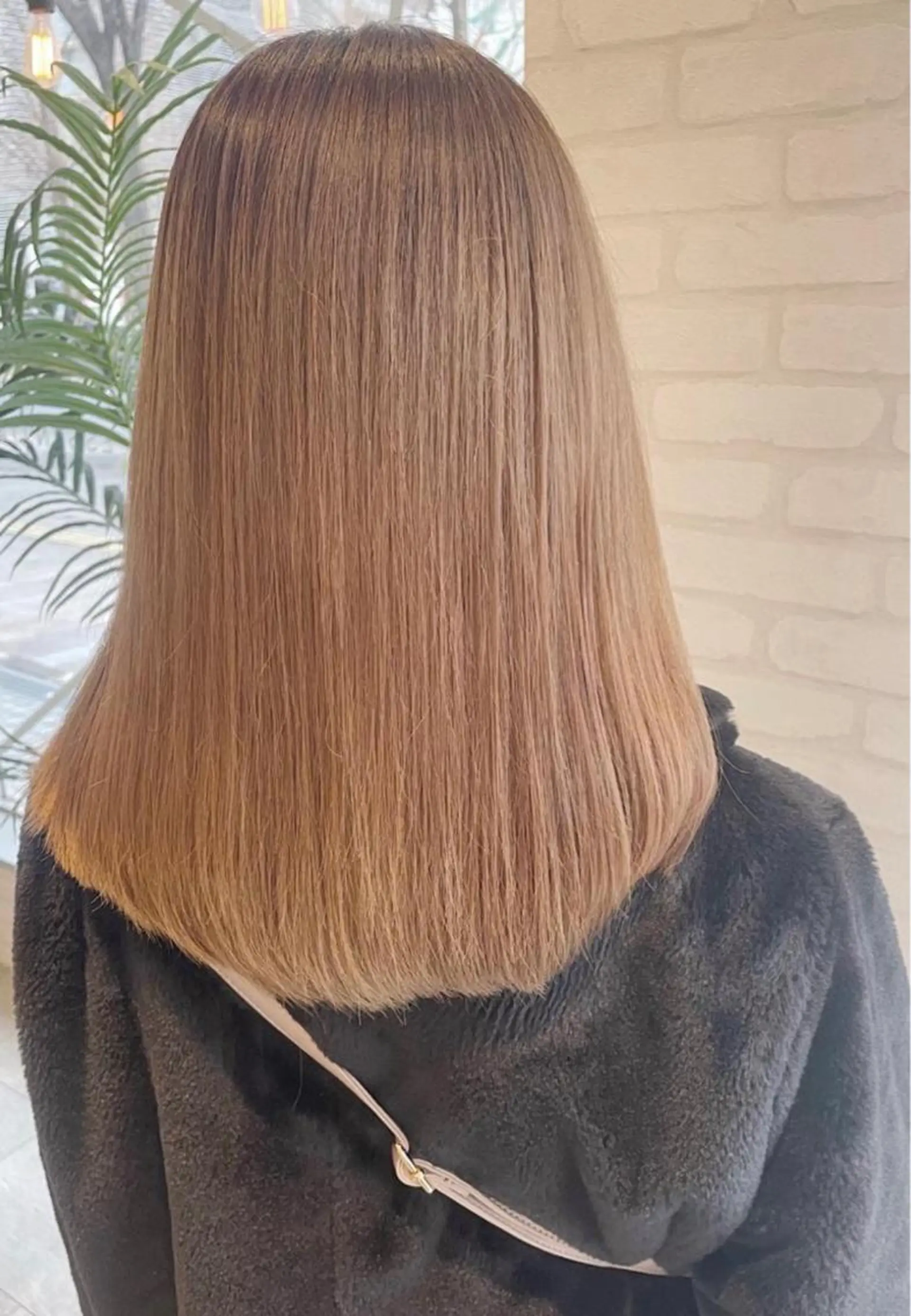 ミディアム ケアブリーチ /髪質 改善/古橋圭史郎のヘアスタイル