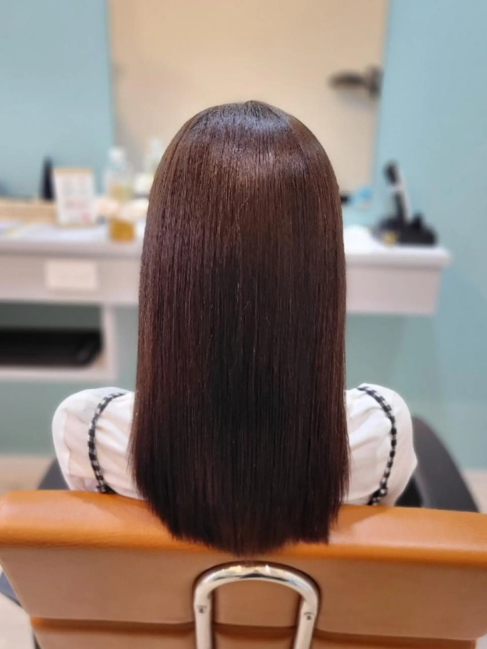 セミロング カット 縮毛矯正 Hair Stylist MAFUYU所属・ハイライト/カラー ⭐中村真冬のヘアスタイル