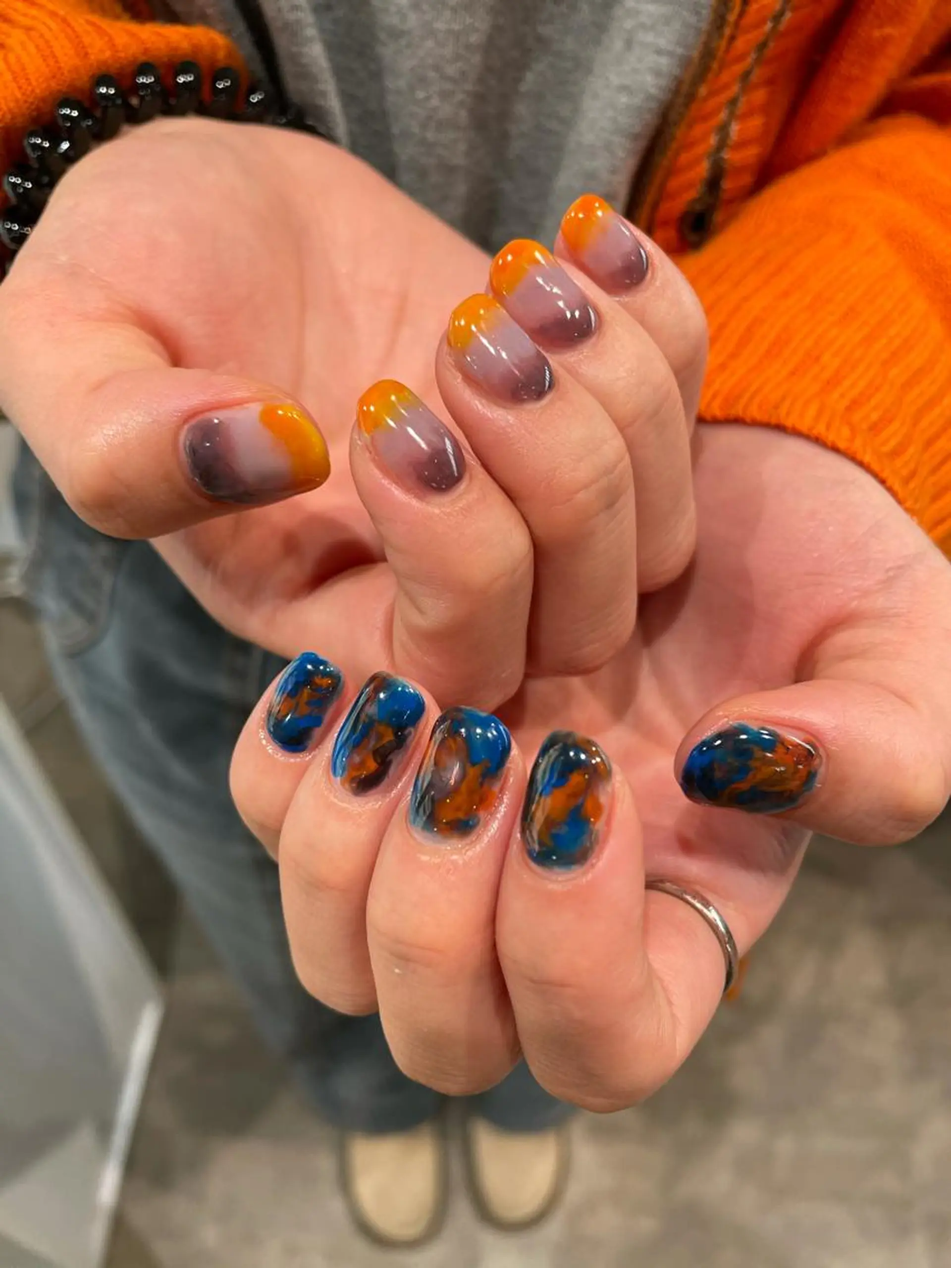 ネイル ハンドネイル ナチュラル透明感🌱 小山美樹子のヘアスタイル