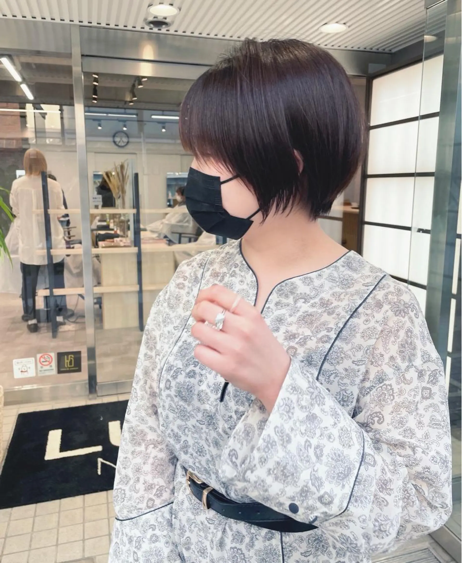 ショート カラー ショートヘア 小顔カット カット ヘアカラー circus by KENJE 町田店のヘアスタイル