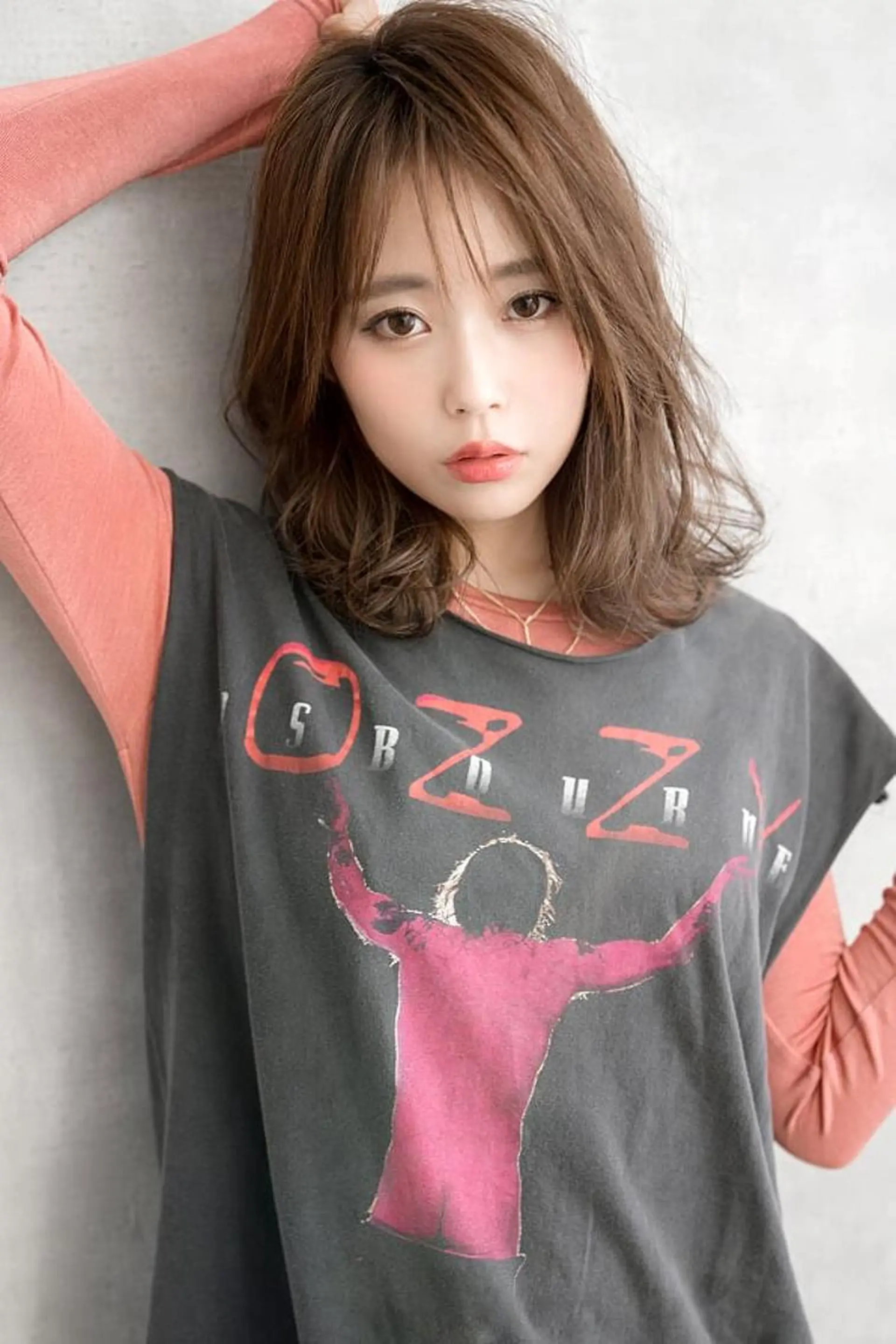 ミディアム カラー カット ヘアカラー トリートメント DUNOhair デュノヘアーのヘアスタイル