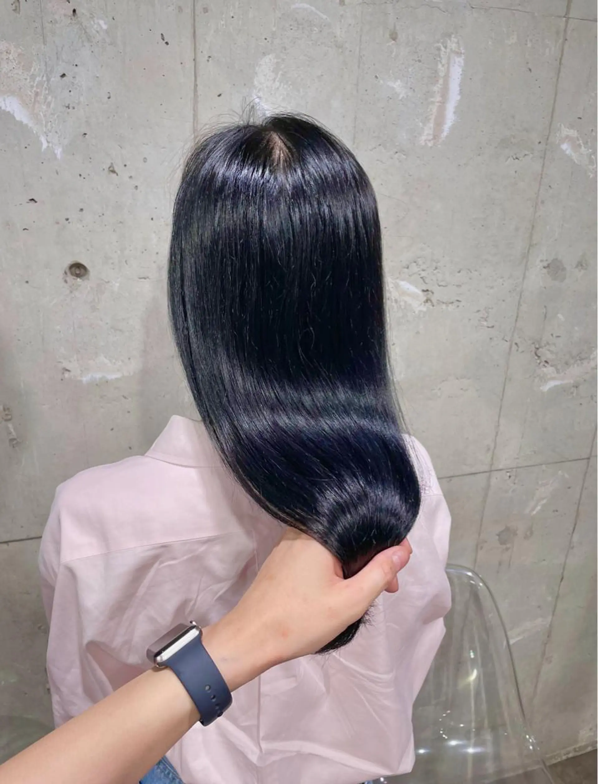 ロング カラー カット ヘアカラー トリートメント ヘッドスパ ヘアセット ベージュカラー💖 やすひろのヘアスタイル