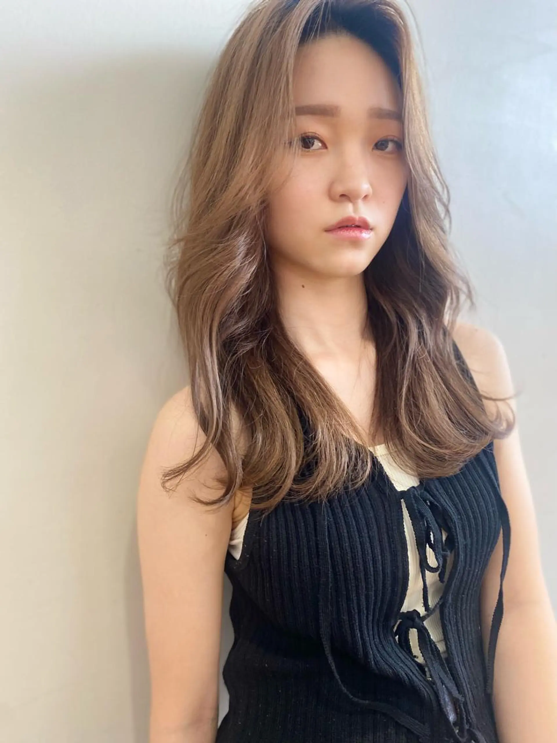 セミロング 23°NADAUN所属・岐阜1番韓国ヘア/ 星羅/23°のヘアスタイル