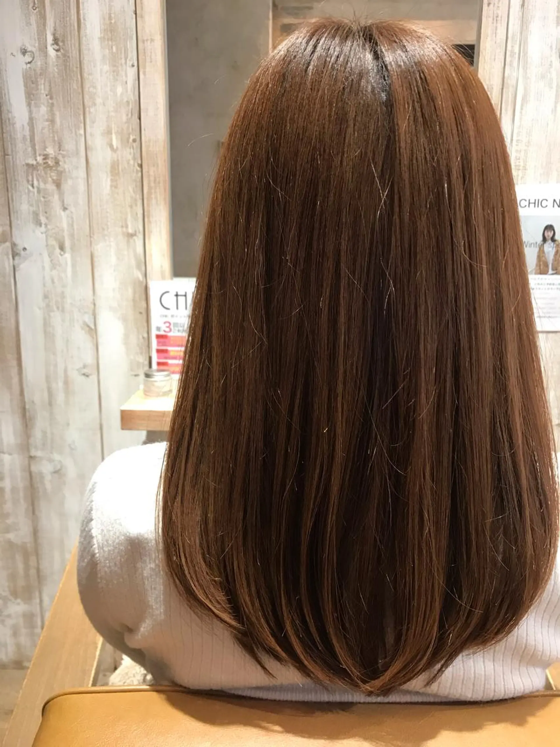 セミロング channel 大澤俊文のヘアスタイル