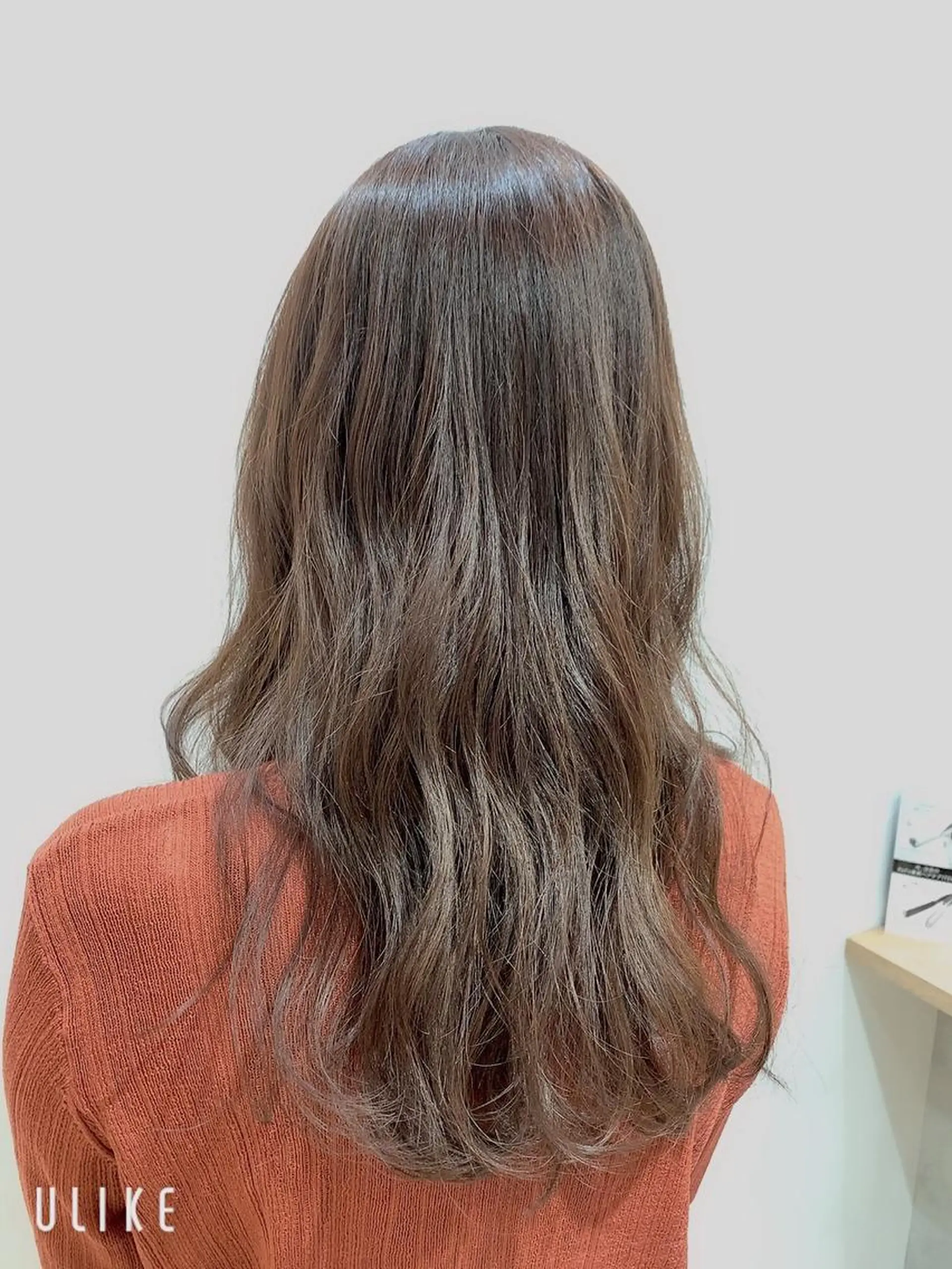 ロング カラー パーマ エンドウ　ミノリ🤎 /半個室/レイヤーのヘアスタイル