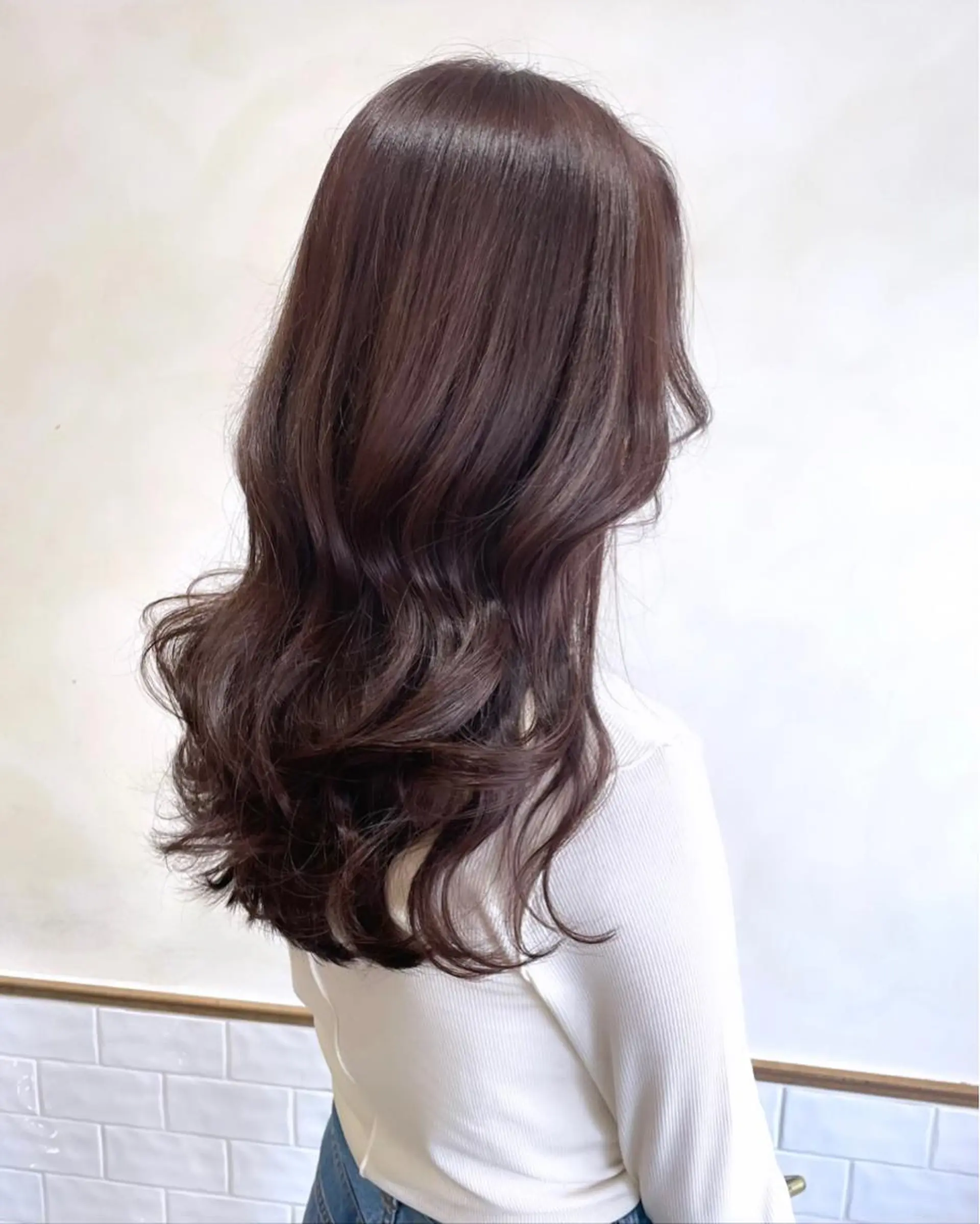 ロング カラー ブラウンカラー ラベンダーカラー ヘッドスパ ⌇ROMEO京橋店⌇ 鎌谷明星🪷のヘアスタイル