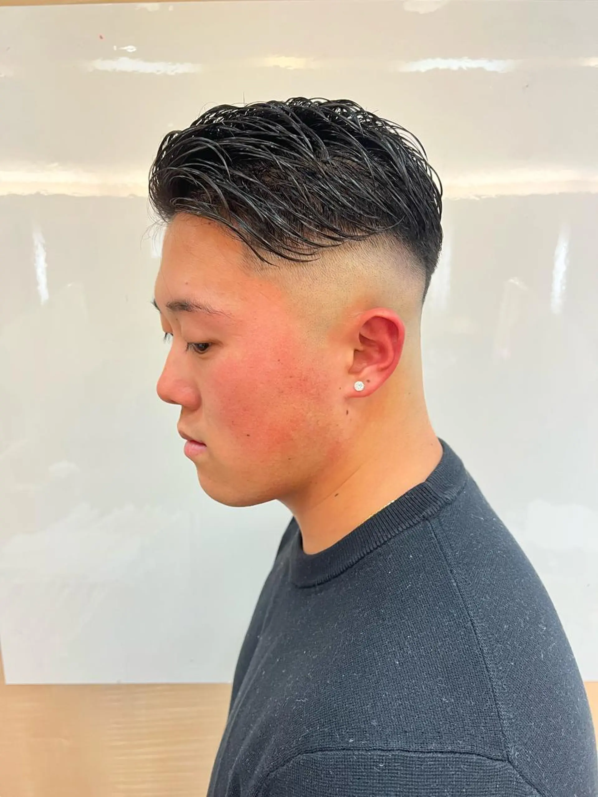 ショート ゼロスバーバーショップ所属・予約1000件超 ✨メンズパーマのヘアスタイル