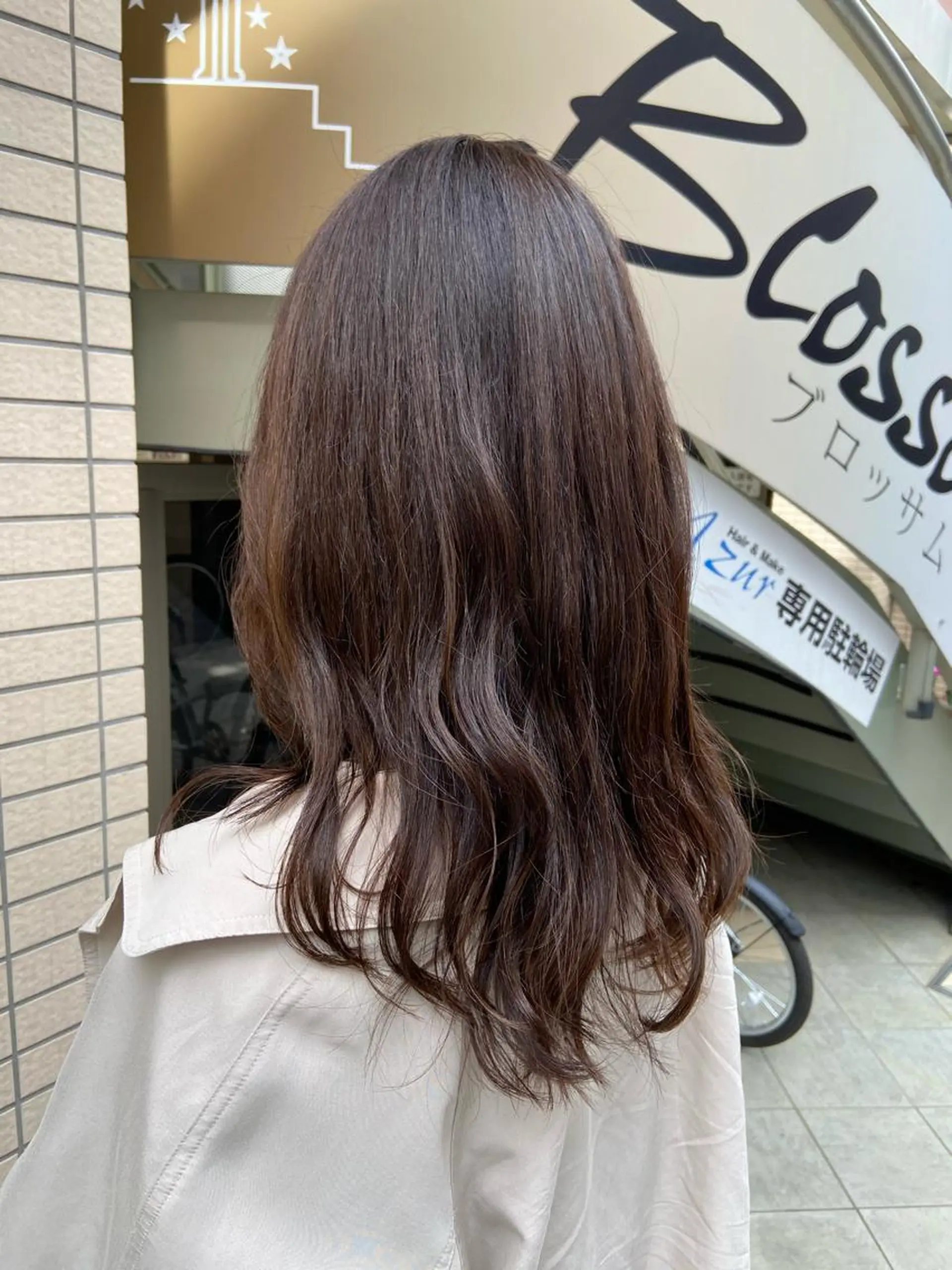 ロング カラー ブラウンカラー 菊地 美憂のヘアスタイル