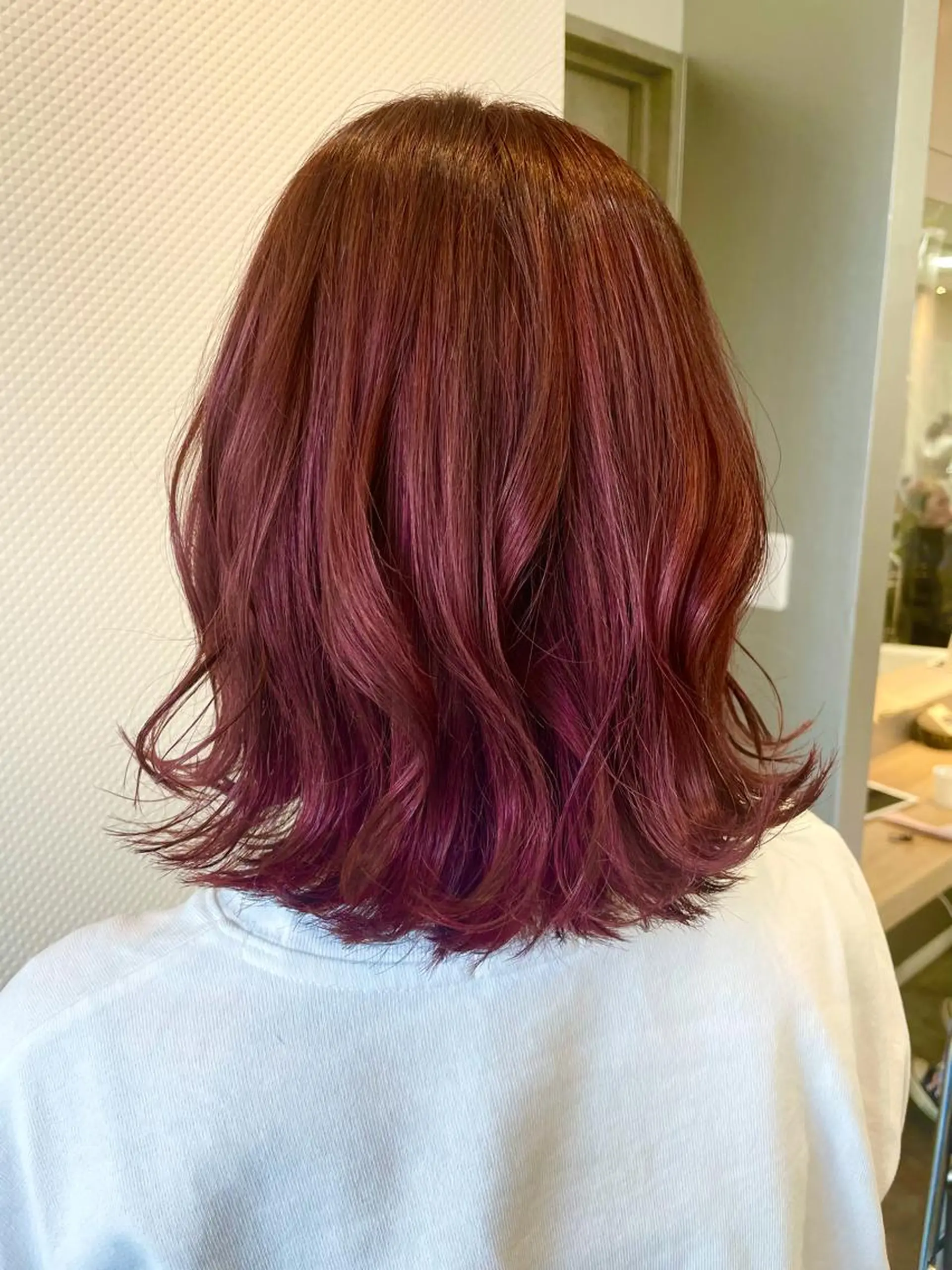 ミディアム N°rico川喜田 里衣のヘアスタイル