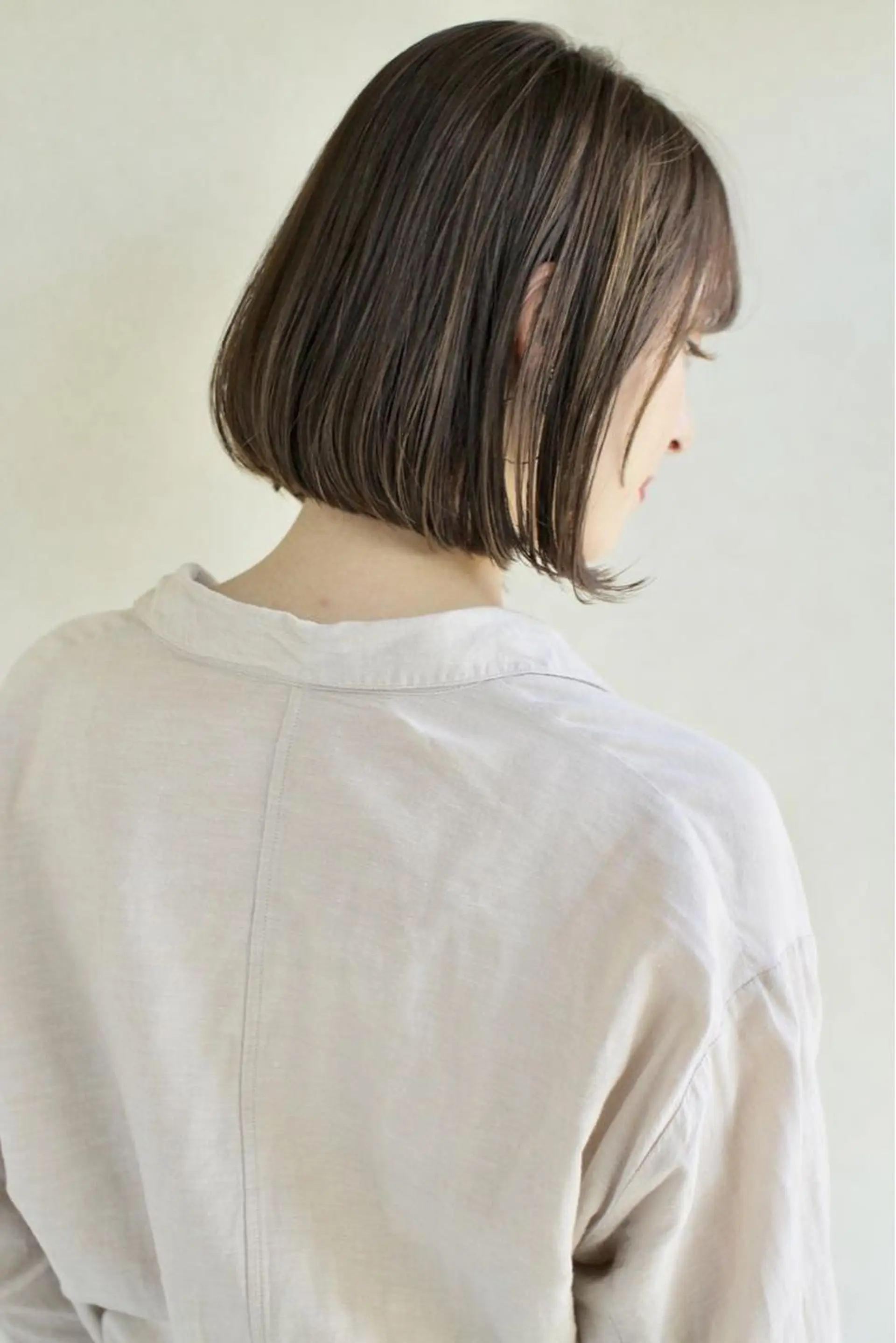 ショート カラー ヘアアレンジ アッシュ 福壽 優奈のヘアスタイル