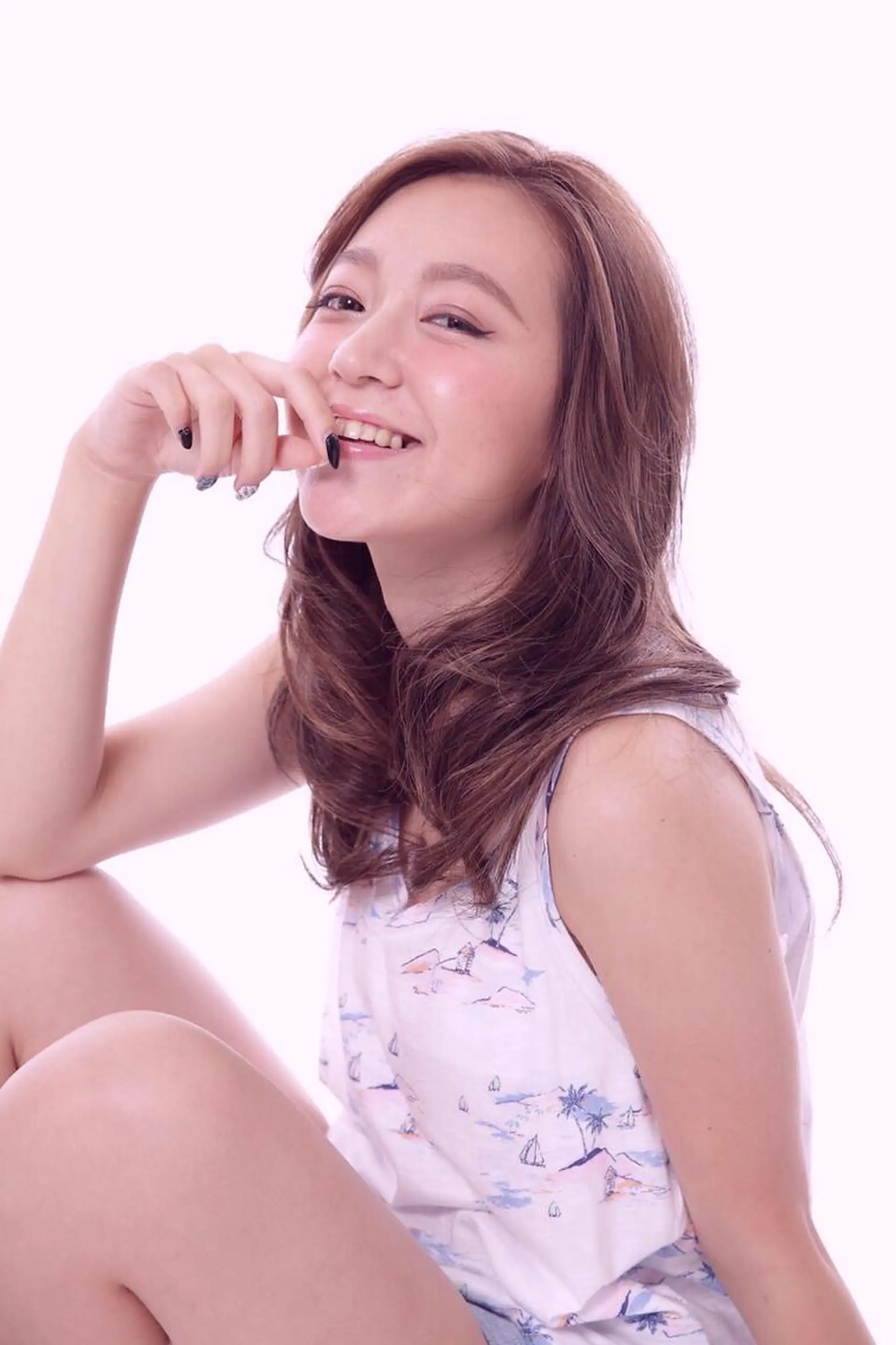 ロング カラー パーマ 吉祥寺aivee 若手注目スタッフのヘアスタイル