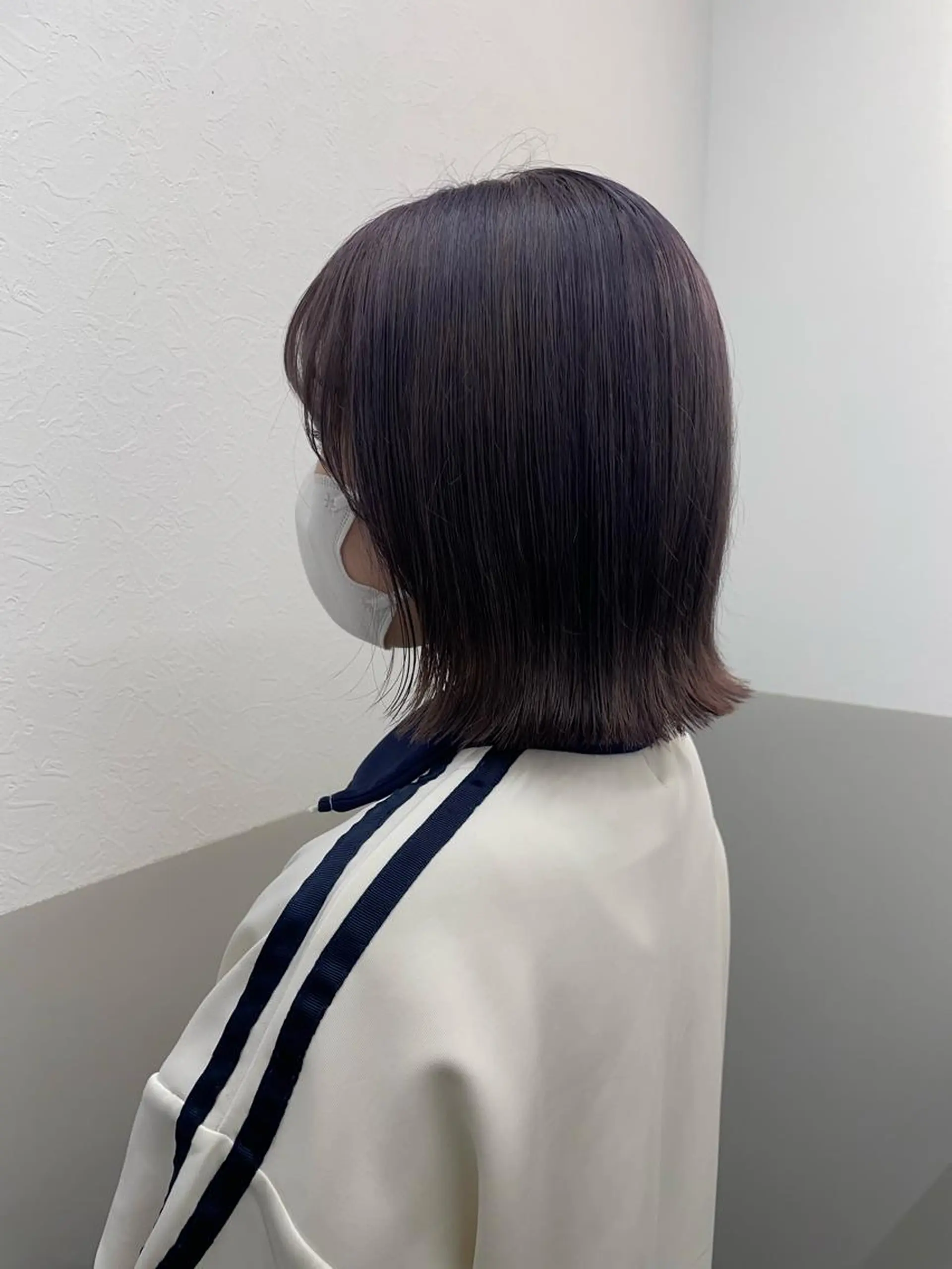 ミディアム カラー グレージュ ラベンダーカラー ラベンダーグレージュ ラベンダーグレー ヘアカラー トリートメント ヘッドスパ ヘアセット SALOWIN下北沢所属・hazuki 🌝のヘアスタイル