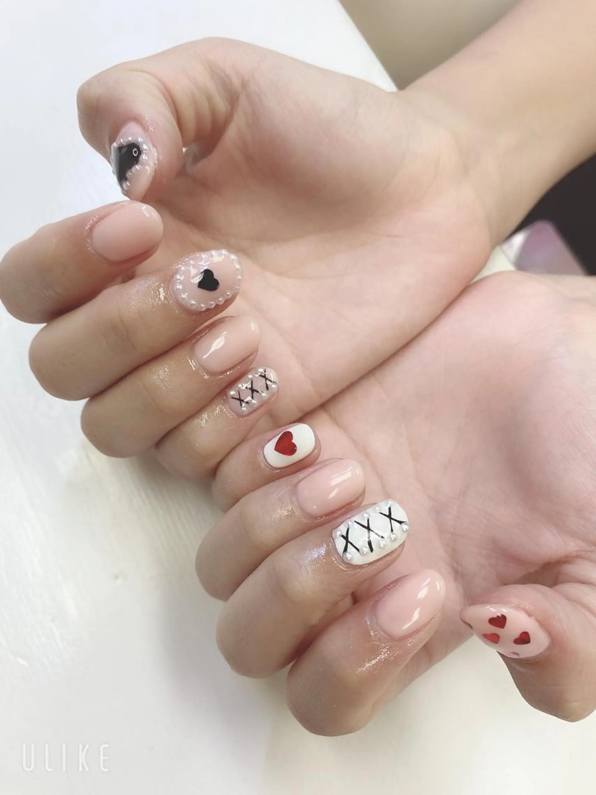 ショート ハンドネイル JNA認定講師🌸 RIEのネイルデザイン