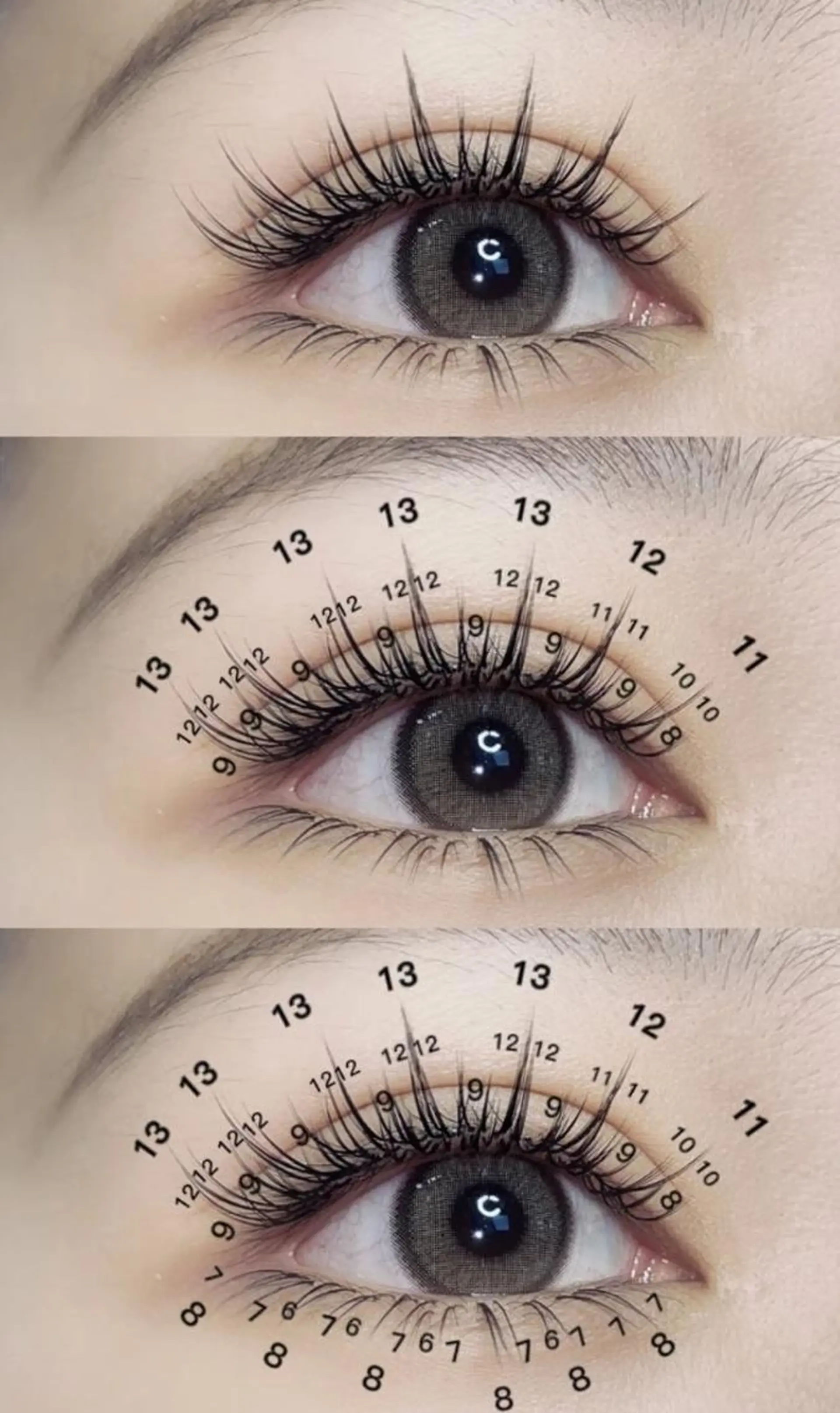 マツエク・マツパ Cute B e au t yのマツエク・マツパデザイン