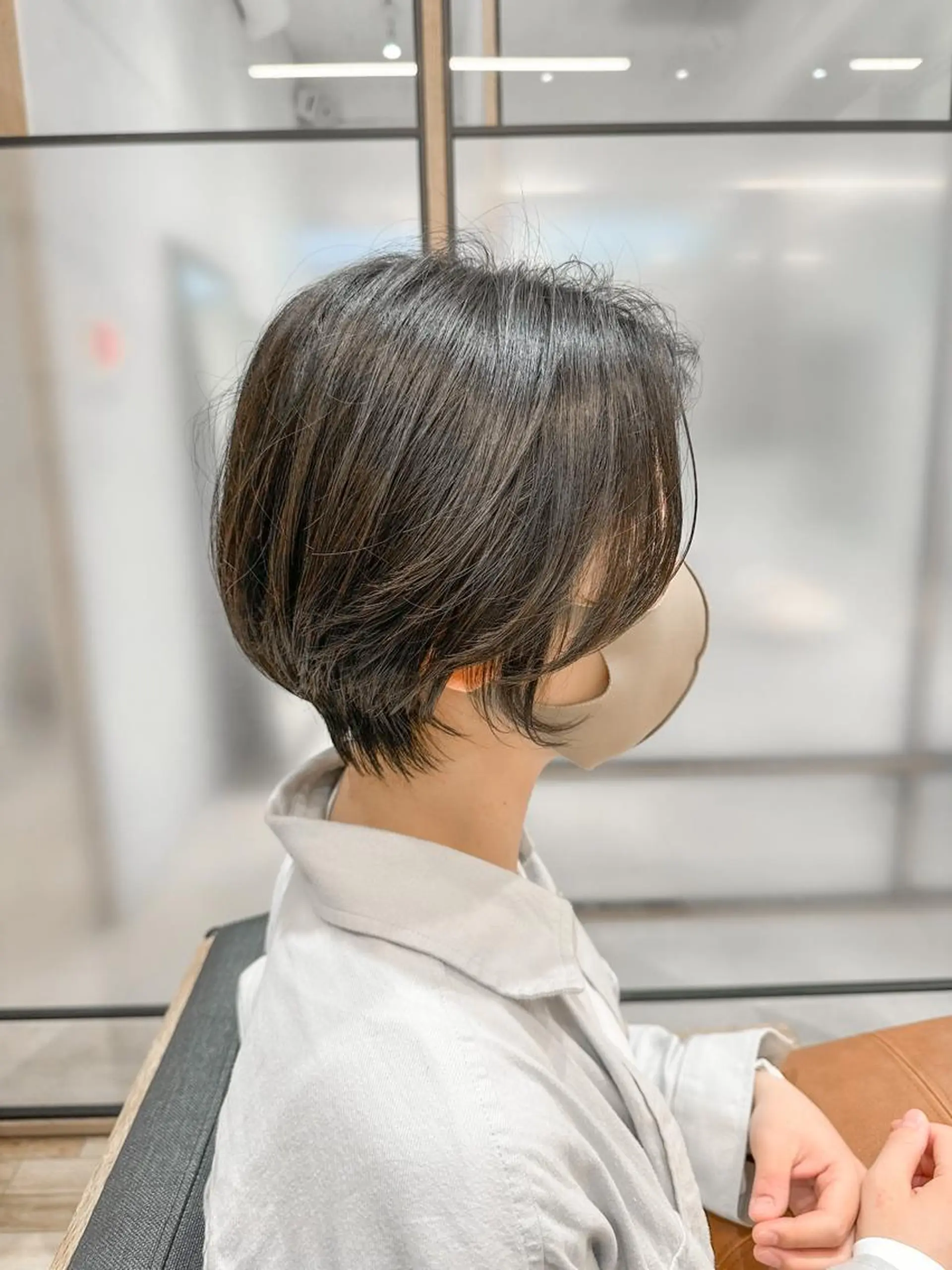 ショート カット ヘアカラー トリートメント シノハラ ガクト ショート/白髪ぼかしのヘアスタイル