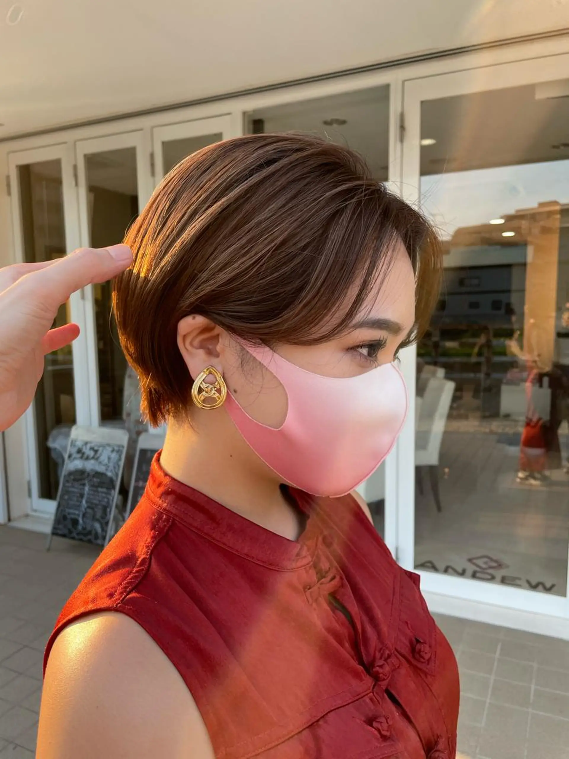 ショート 武田 清久のヘアスタイル