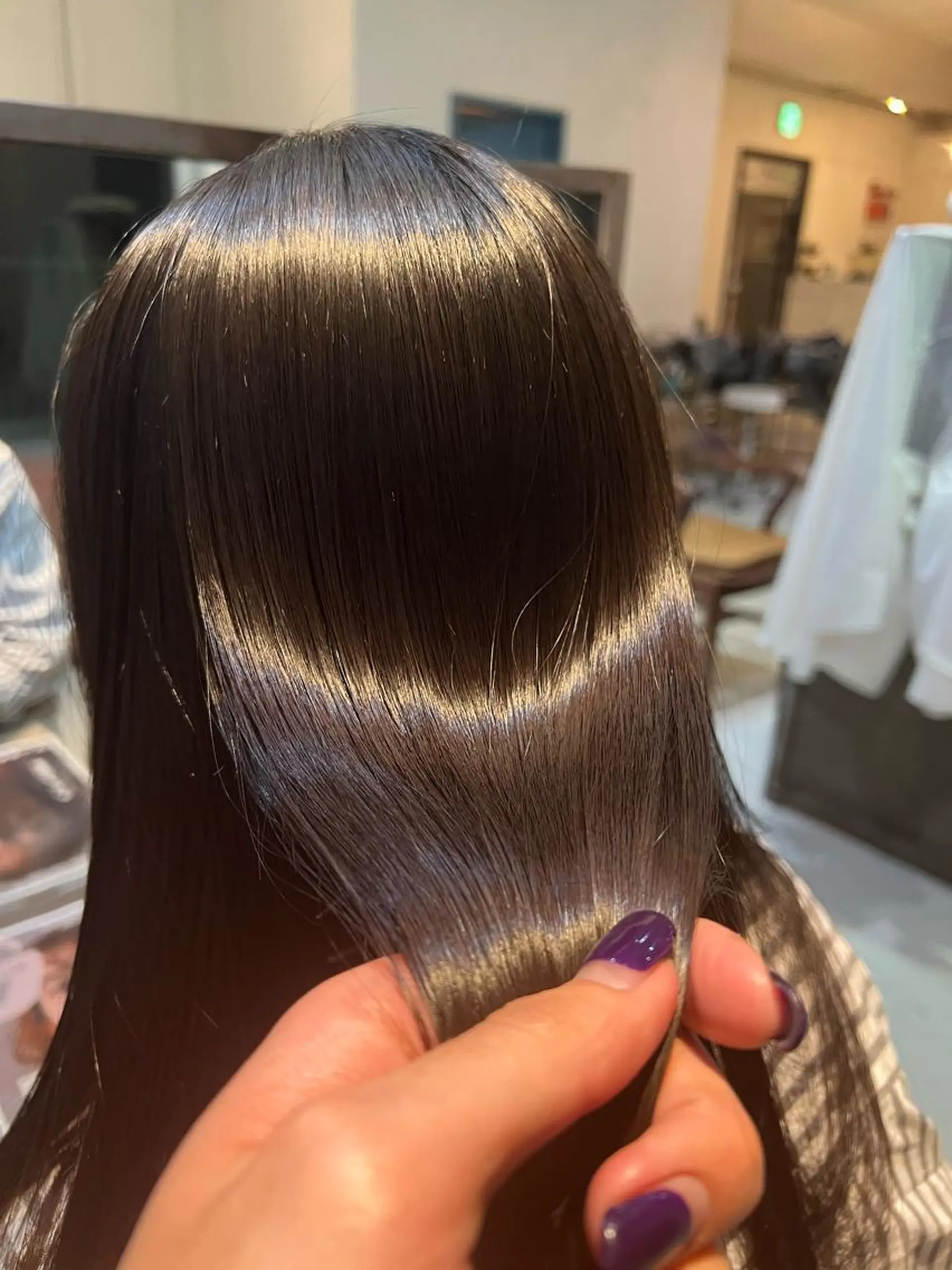 ロング カラー 伸ばしかけ 縮毛矯正 BUENA VISTA所属・Kaito 【髪質改善】のヘアスタイル