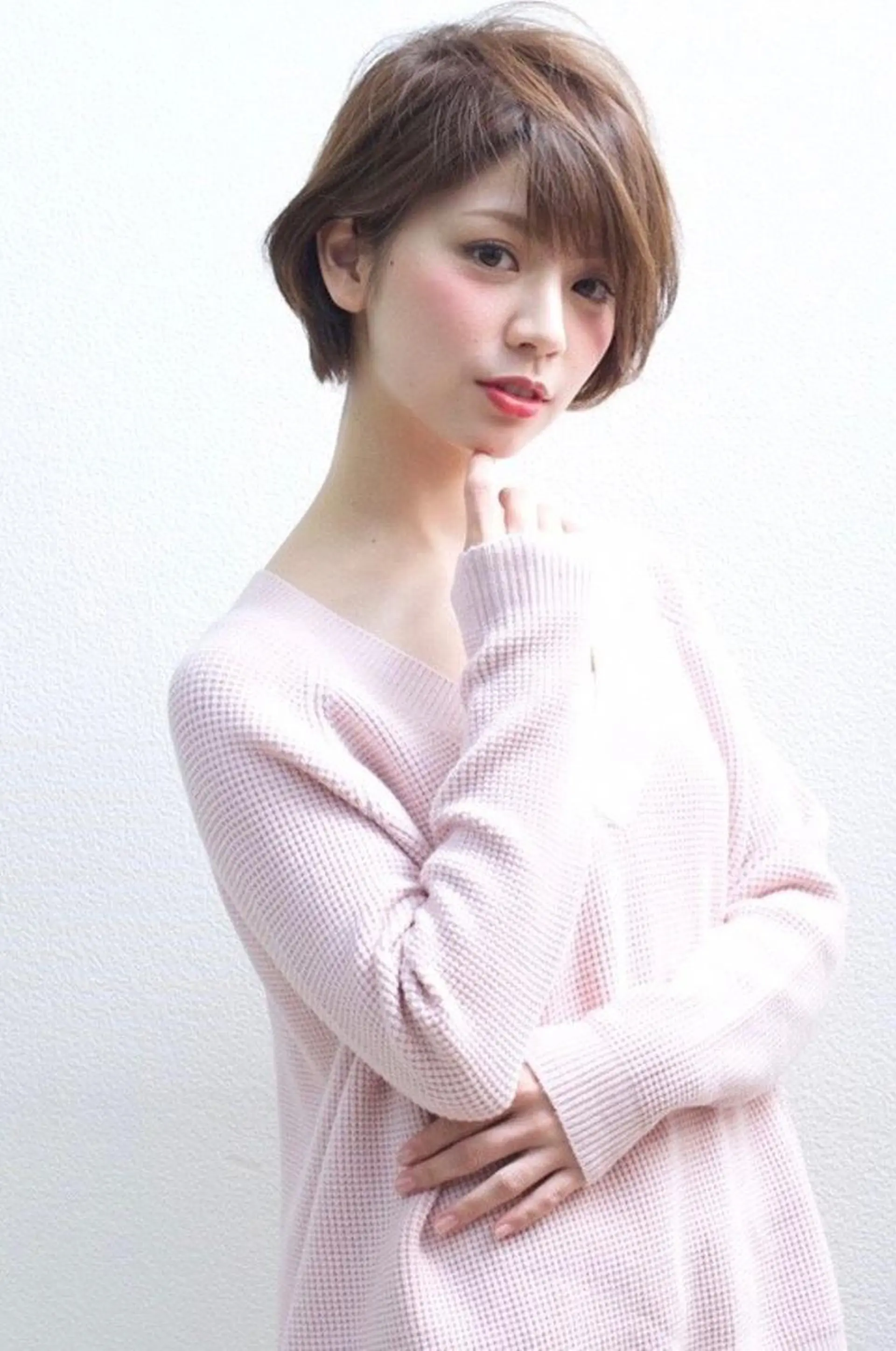 ショート カラー カット ヘアカラー 小顔カット/レイヤー 【WiLL】加藤のヘアスタイル