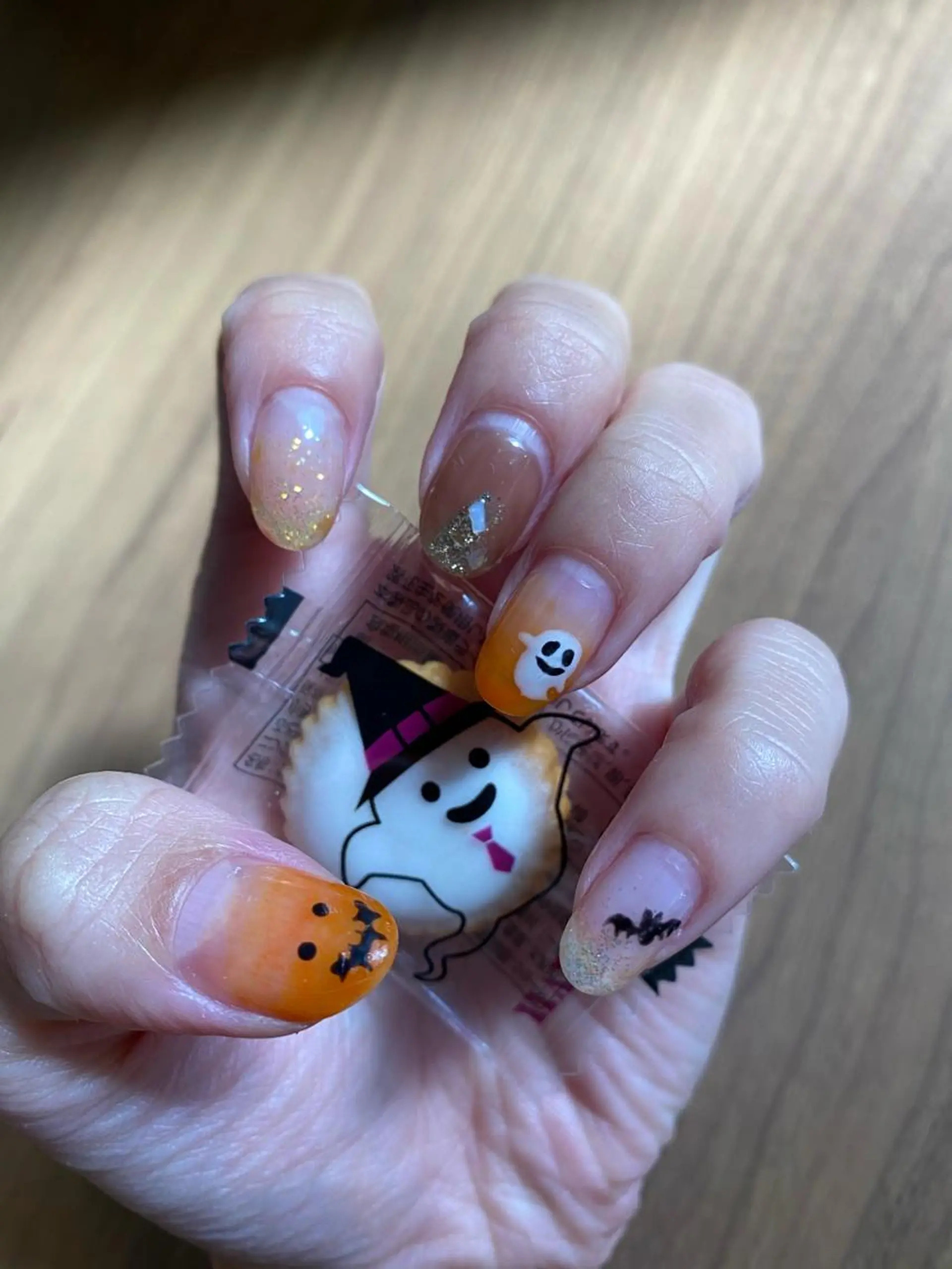 ネイル ハロウィン プライベートサロン te-nanoのネイルデザイン