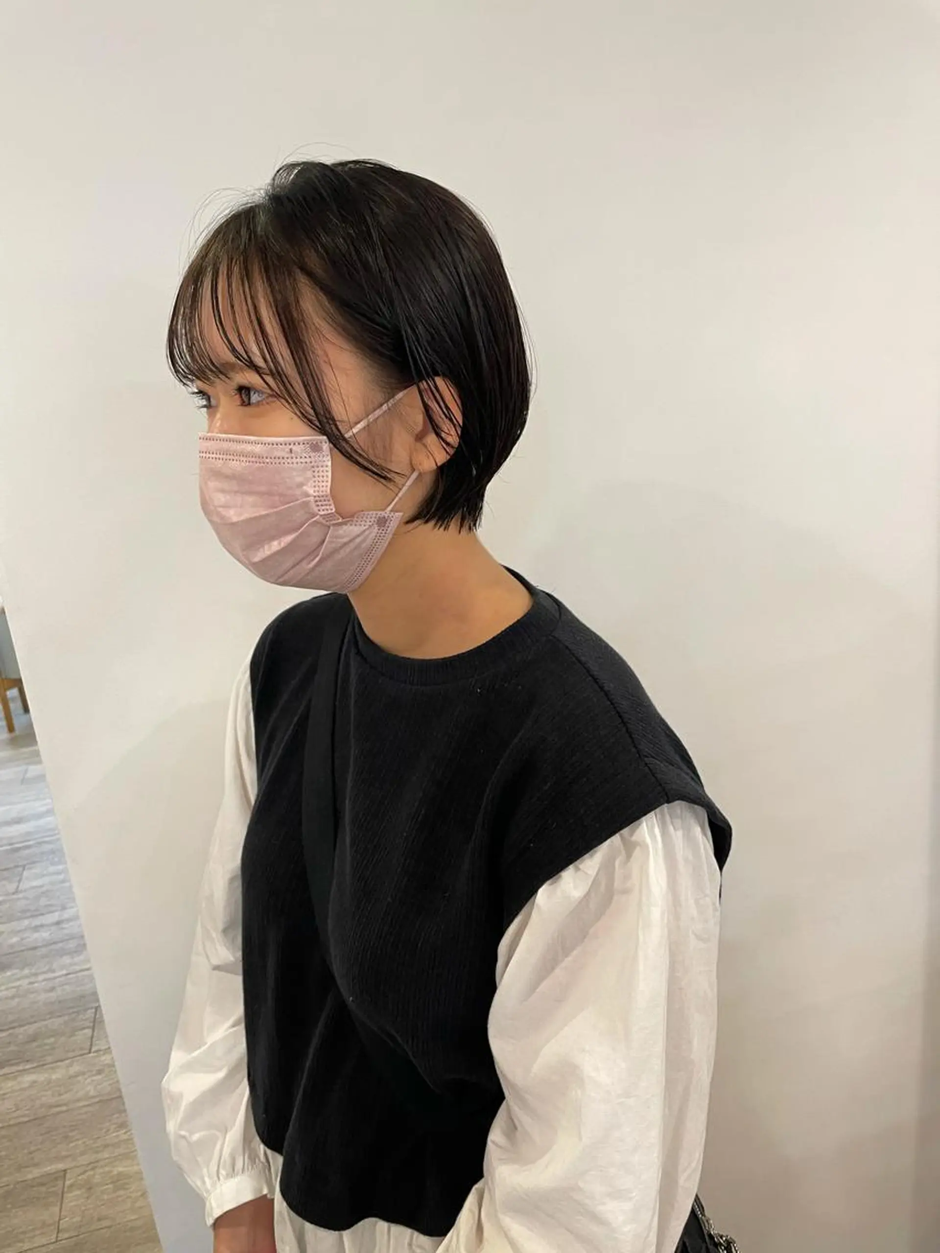 ショート カット ヘアカラー トリートメント 大迫 江梨のヘアスタイル