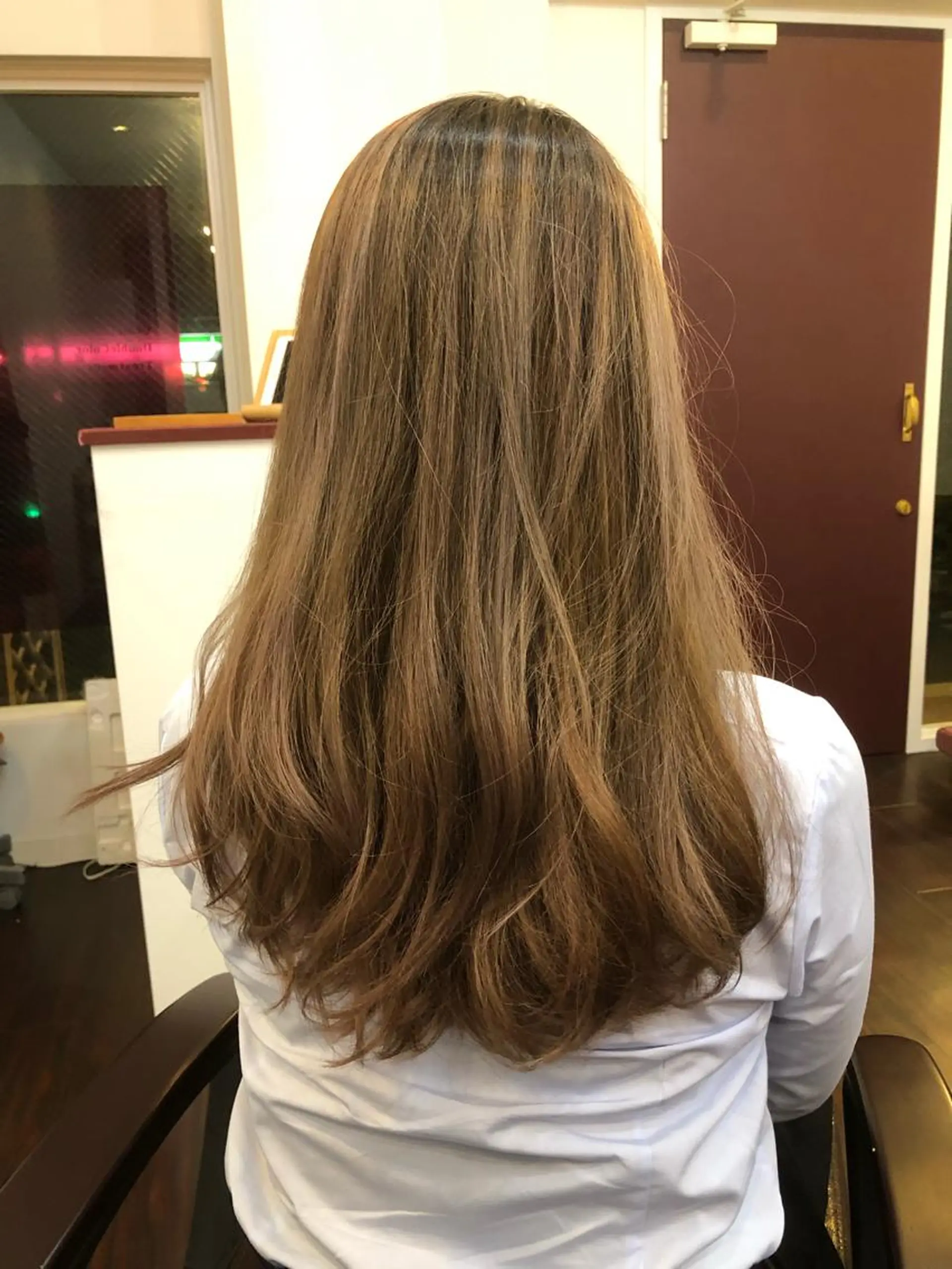 ロング パーマ 🌈カラー33∞円 🌈北綾瀬 谷中店のヘアスタイル