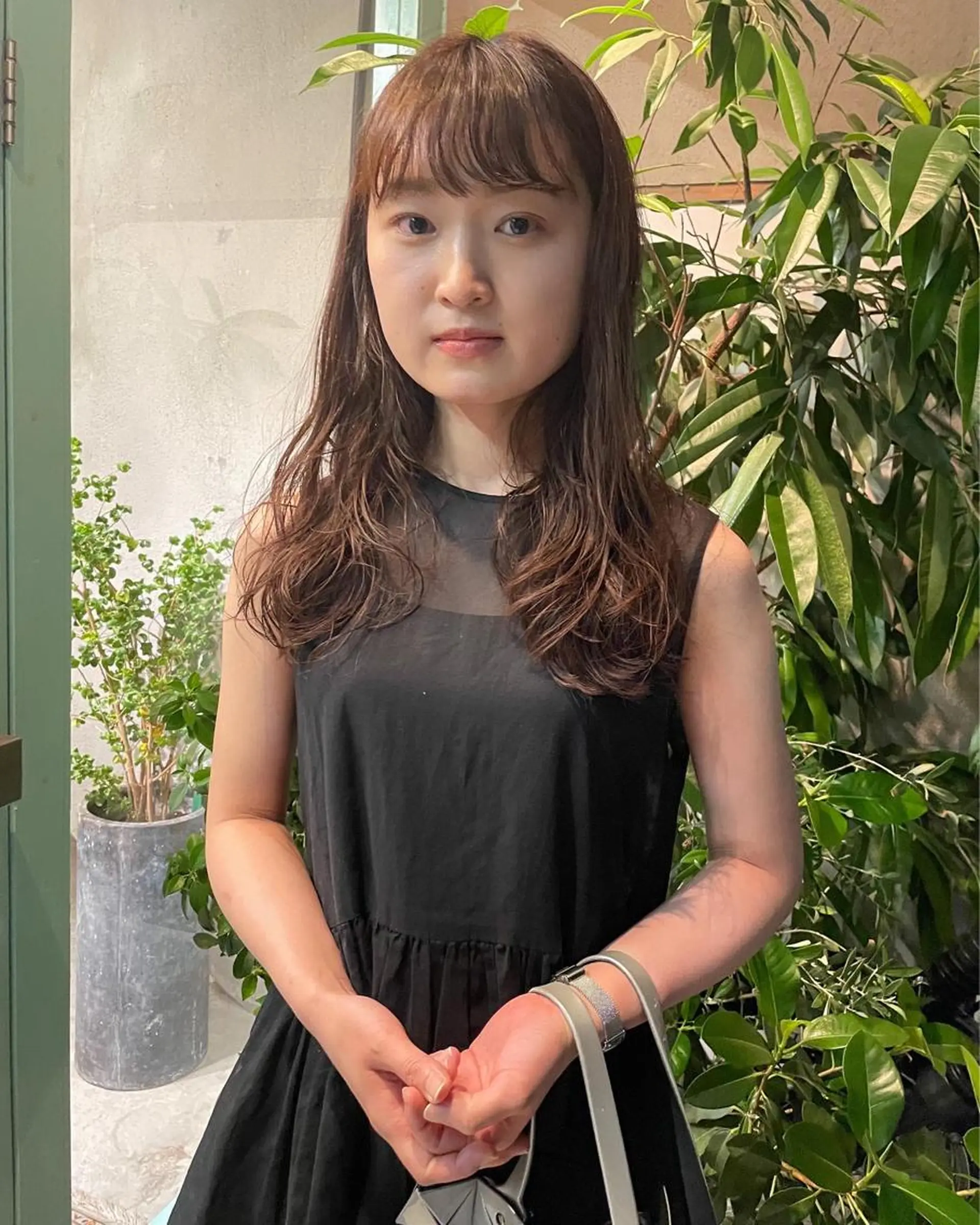 ロング パーマ パーマ/レイヤー 岩山丈一郎のヘアスタイル