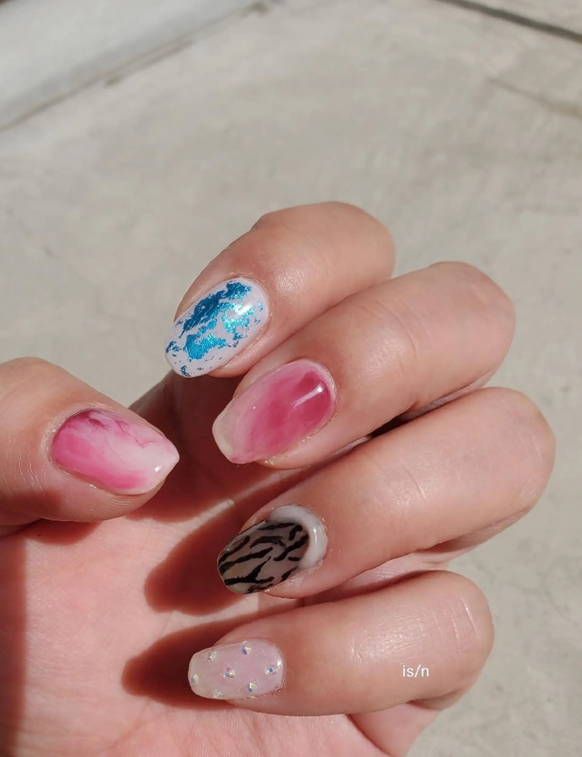 ネイル ハンドネイル 店長 佐藤のネイルデザイン