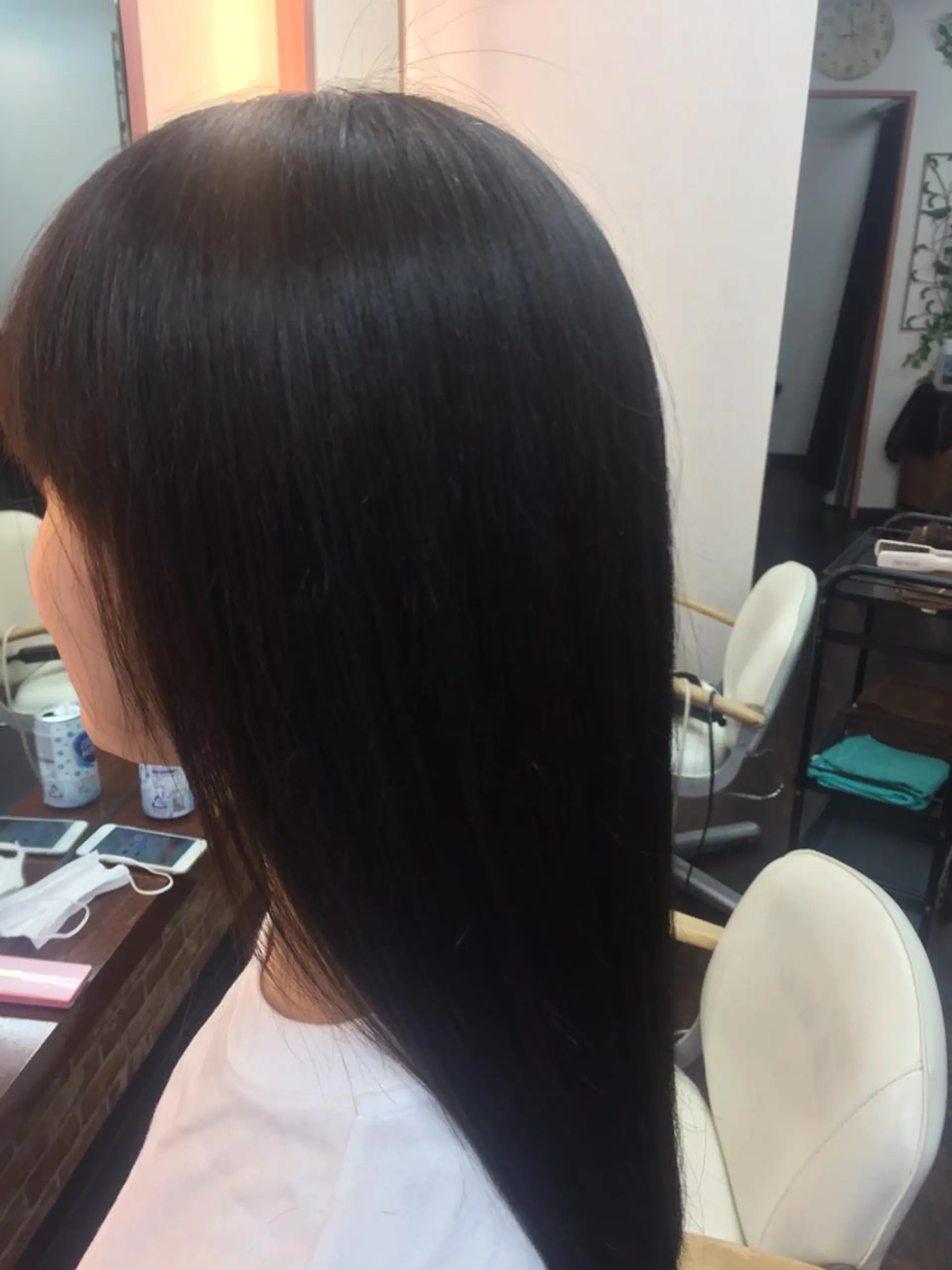 ロング パーマ 桧山 真のヘアスタイル