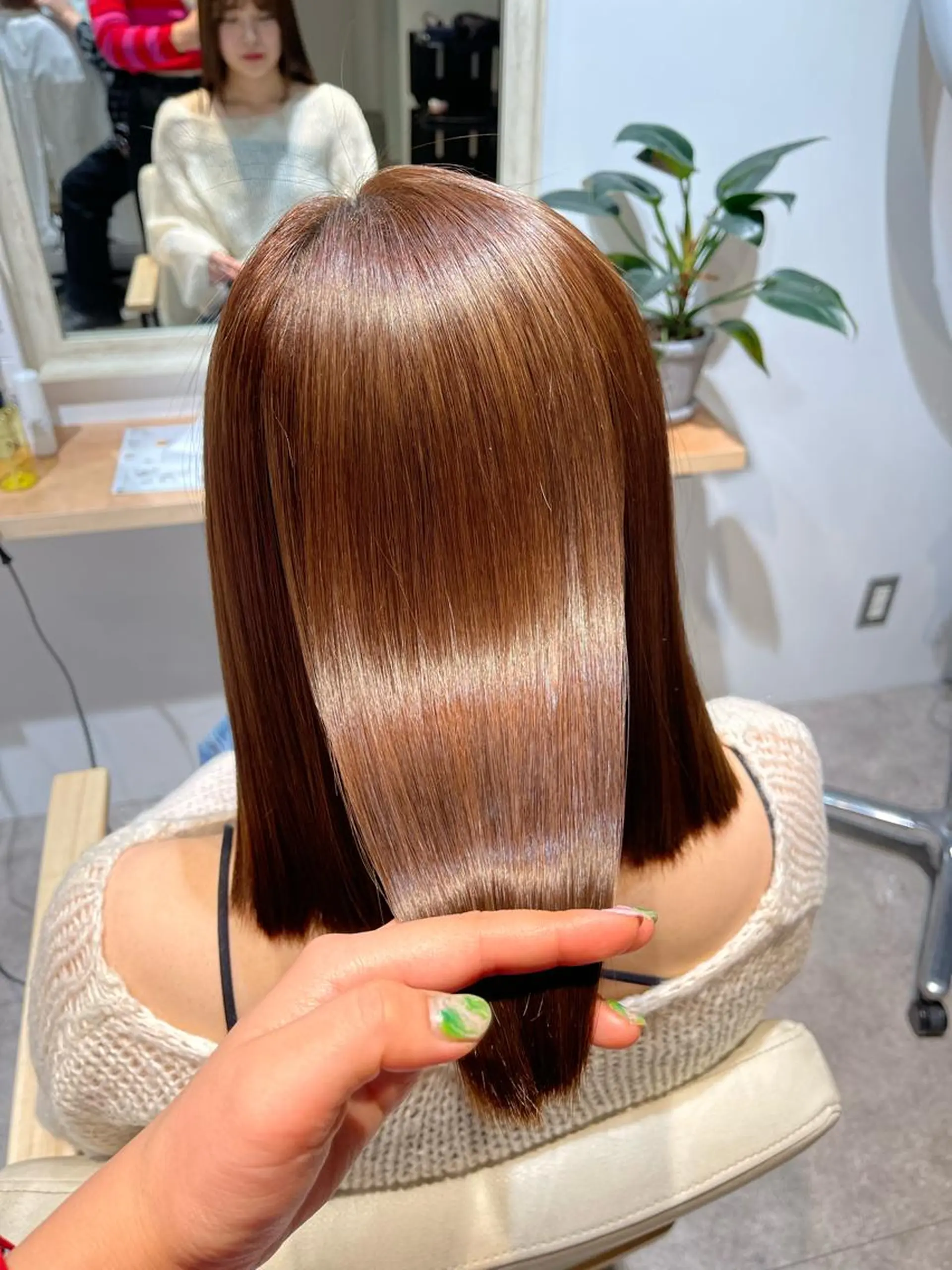 ミディアム ano @anomukuiのヘアスタイル