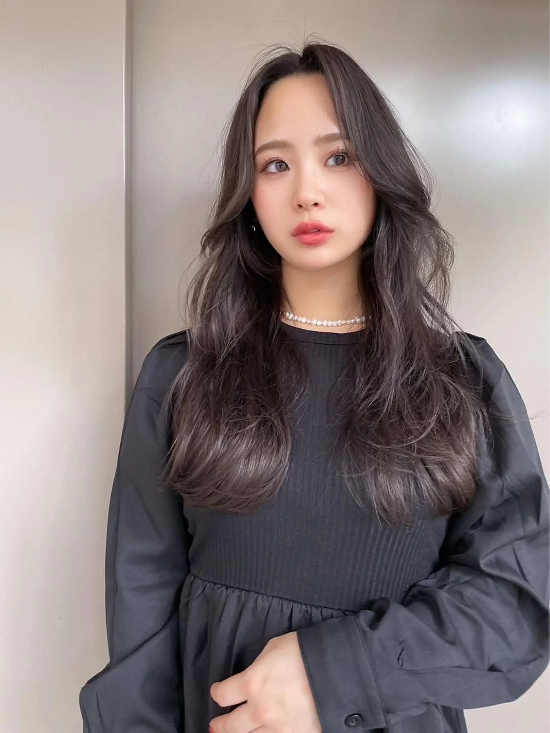 ロング ヘアカラー トリートメント 中川/縮毛矯正/ 高羽　克明のヘアスタイル