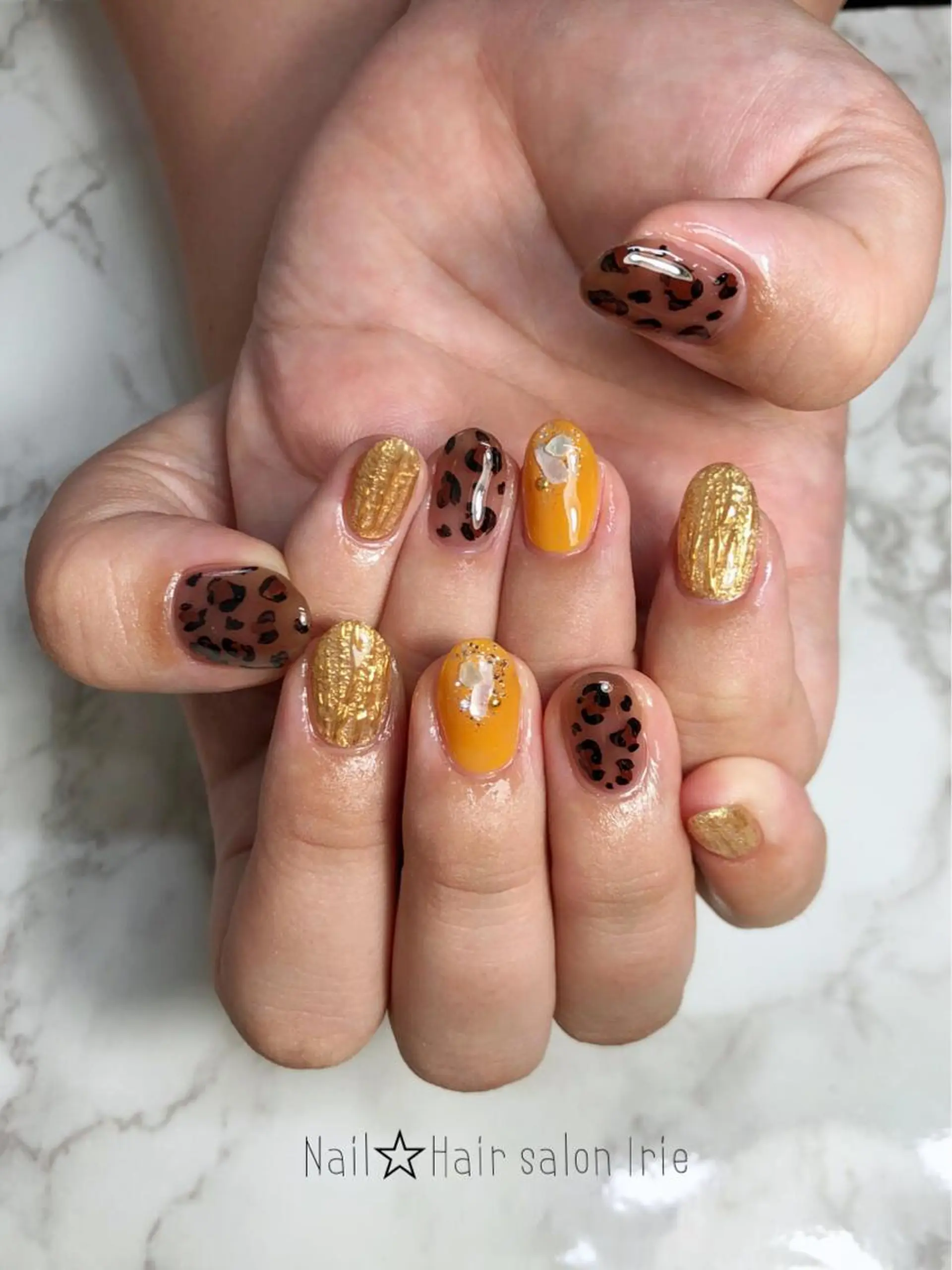 ネイル ハンドネイル Hair salon Irie所属・與儀 知佳のネイルデザイン