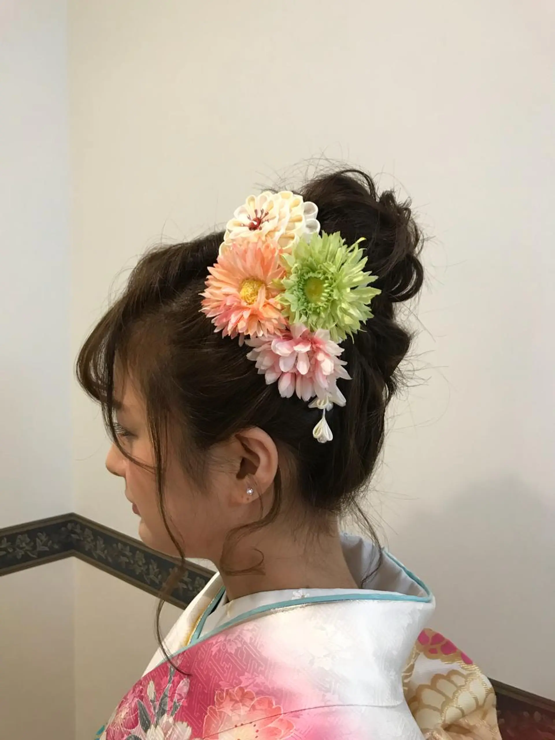 ミディアム Delight ヘアメイク着付けのヘアスタイル