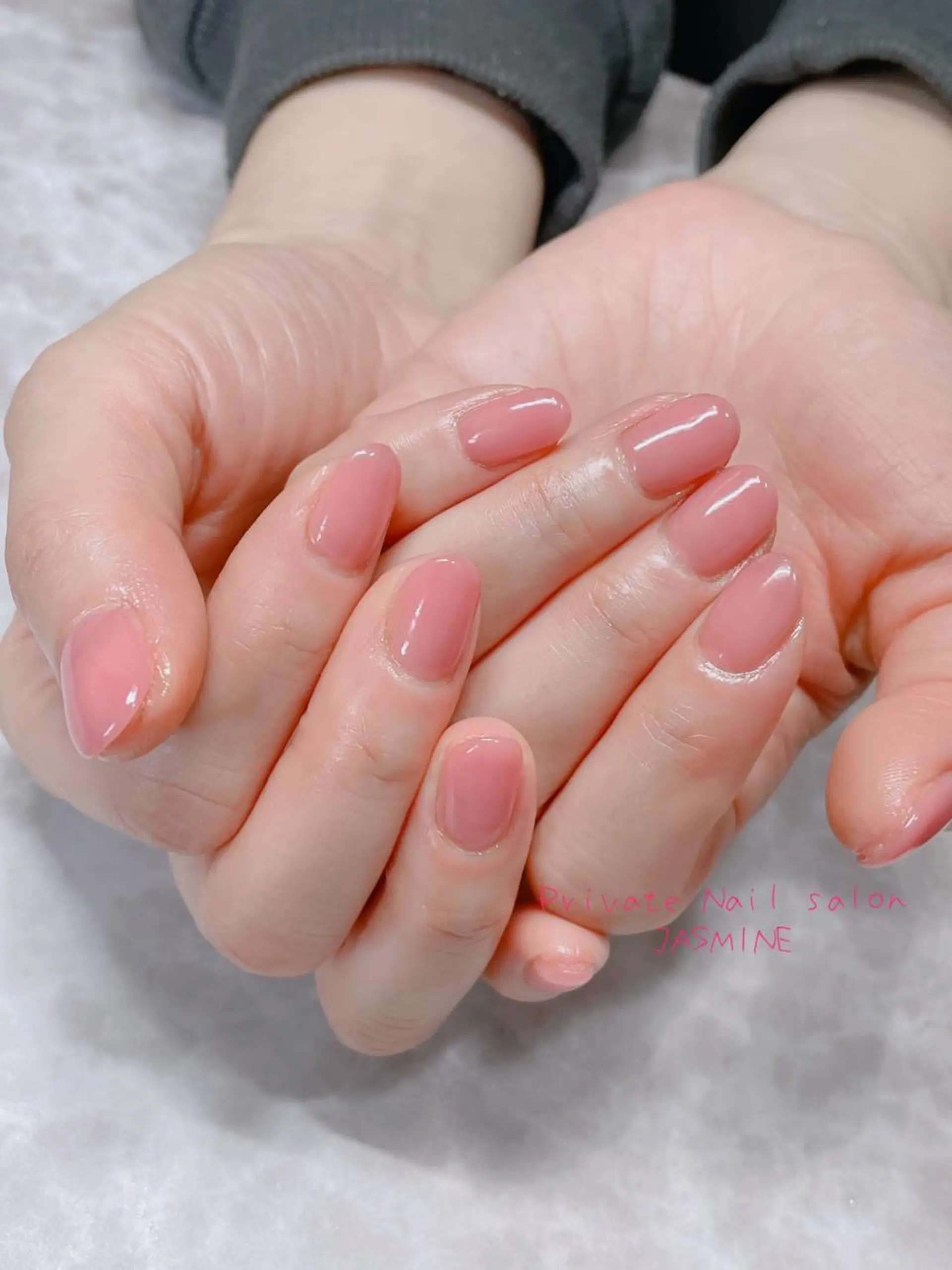 ネイル ワンカラーネイル シンプルネイル Nail salon JASMINEのネイルデザイン