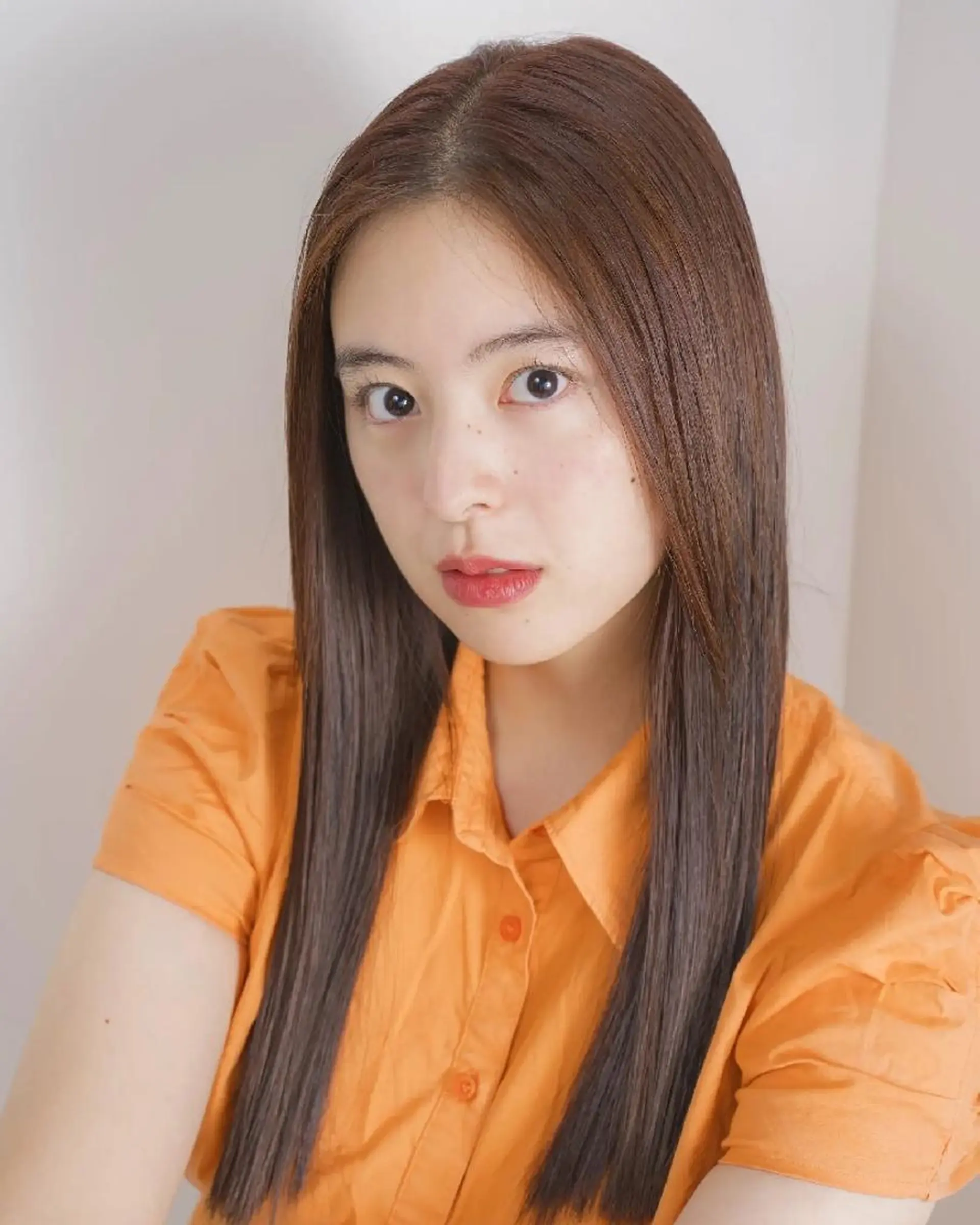 ロング 髪質改善 カット ヘアカラー トリートメント 尾澤 尚希のヘアスタイル