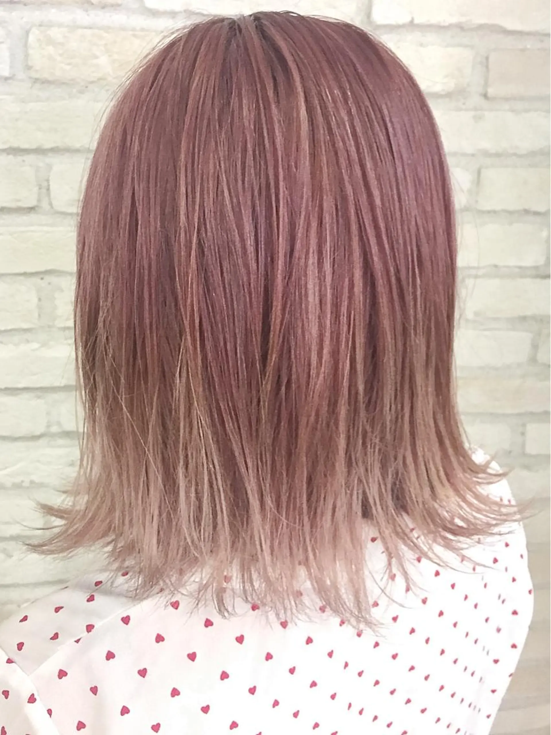 ミディアム カラー ブリーチ HAUS 片山みほのヘアスタイル